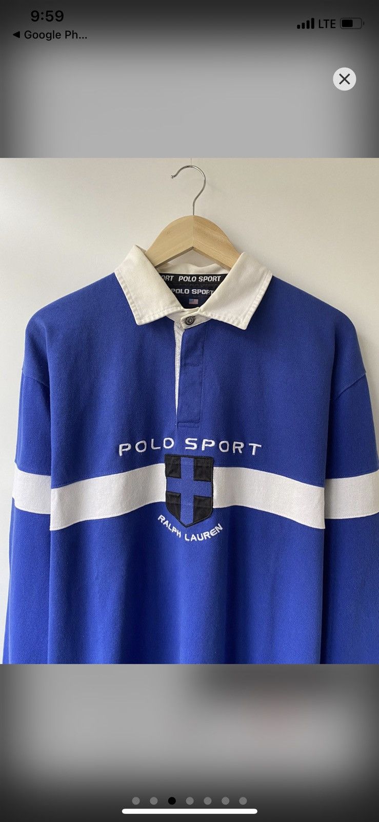 Polo Ralph Lauren × RRL Ralph Lauren × Rugby Ralph Lauren 🏉 Vintage 90s Polo Sport Ralph Lauren Rugby rare retro Y2K Size US L / EU 52-54 / 3 - 4 Thumbnail