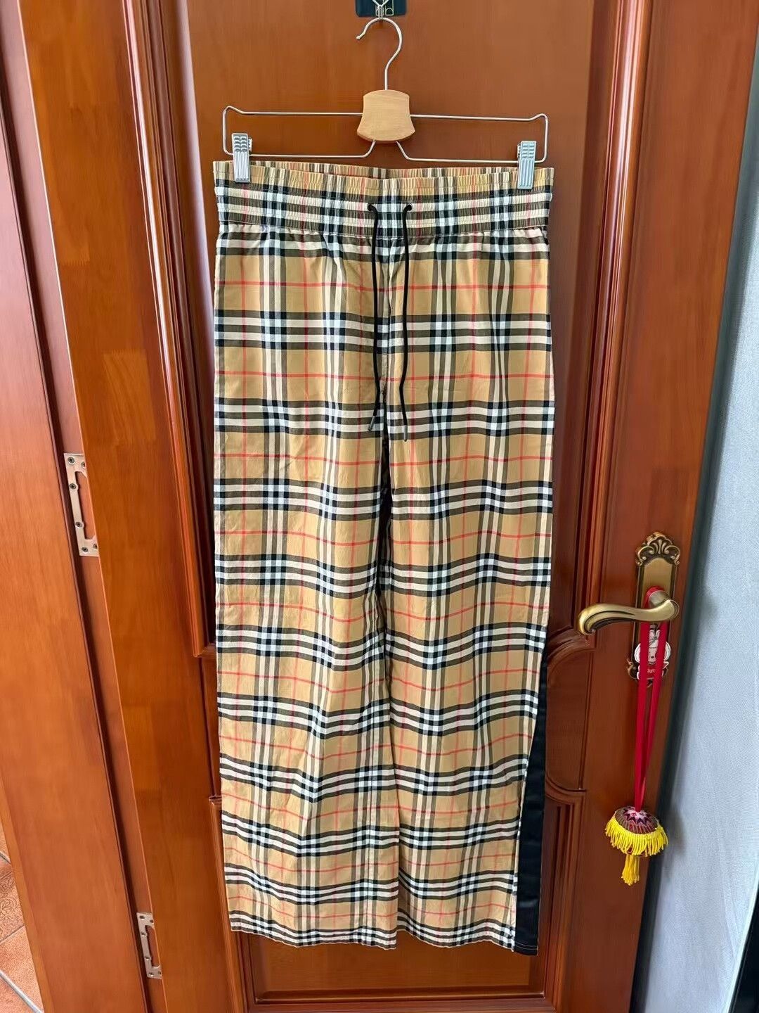 Burberry Check Trousers UK6