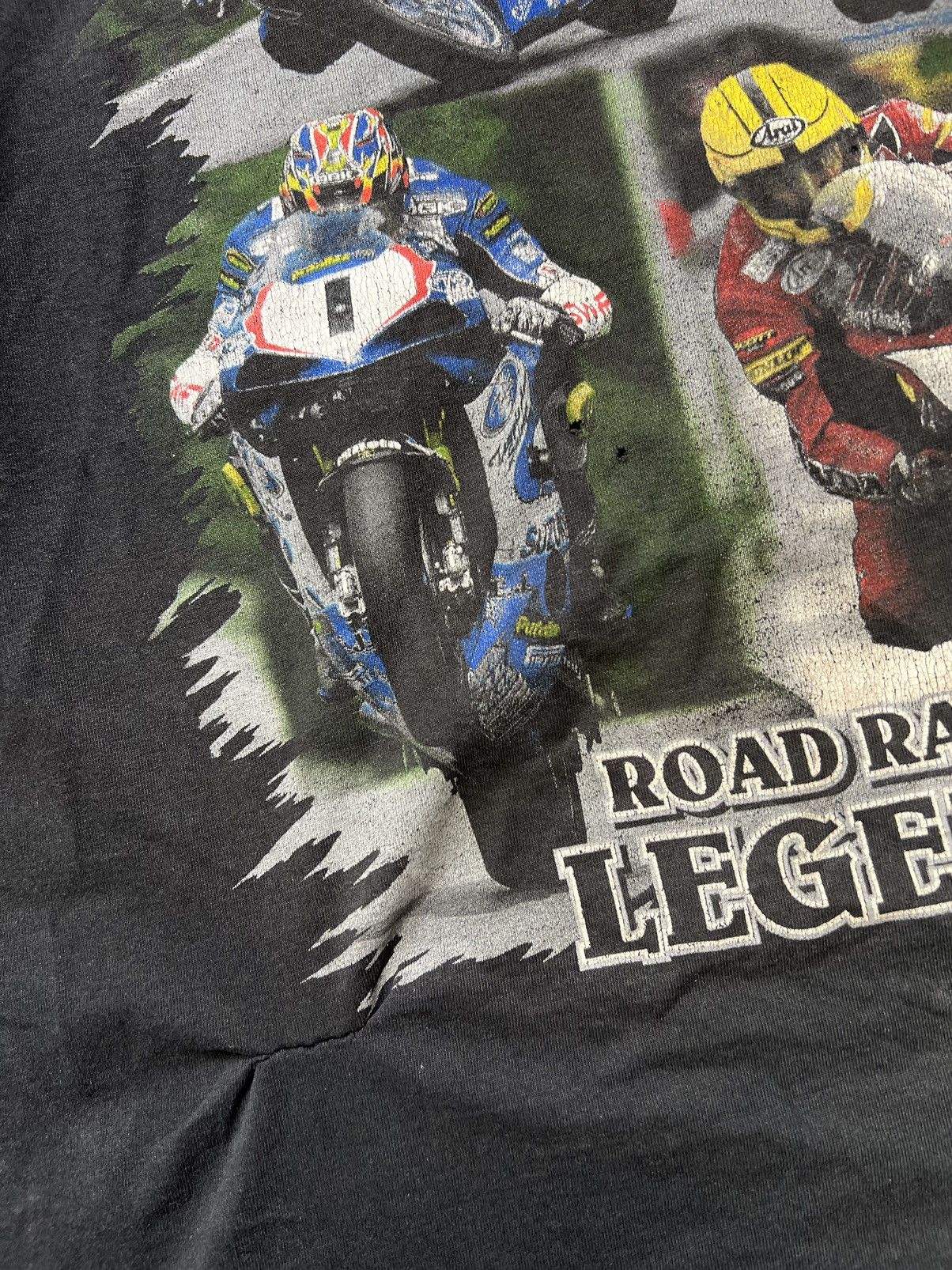 NASCAR × Vintage Tshirt Isle Of Man TT Road Racing Legends Vintage Size US XL / EU 56 / 4 - 5 Thumbnail