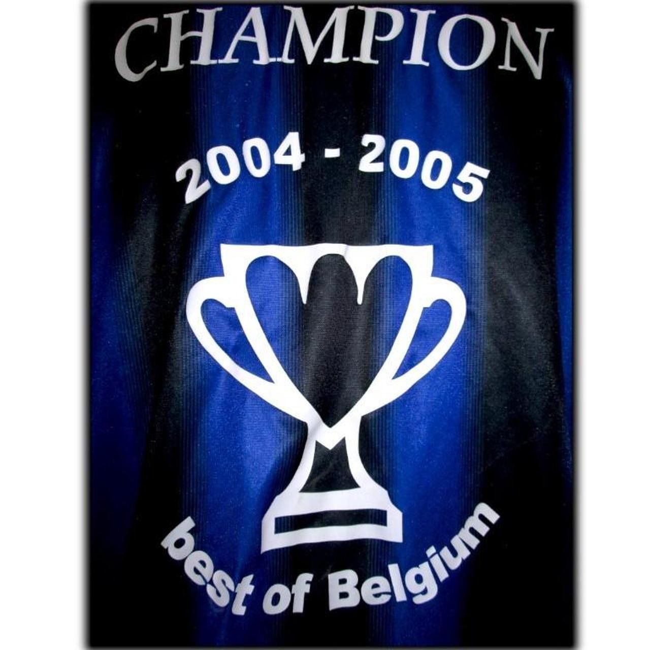 Adidas Club Brugge Kv 2002 2003 2004 Home Version Champions Shirt Size US XXL / EU 58 / 5 - 4 Thumbnail