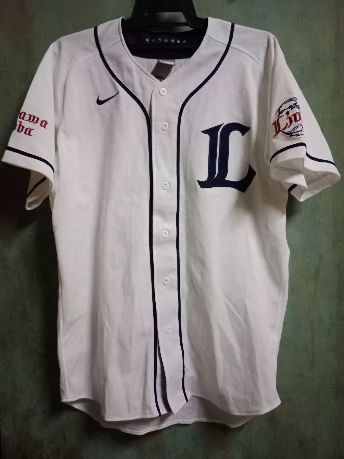 Japanese Brand × Nike Saitama Seibu Lions Pro Collection Baseball Jersey Size US L / EU 52-54 / 3 - 1 Thumbnail