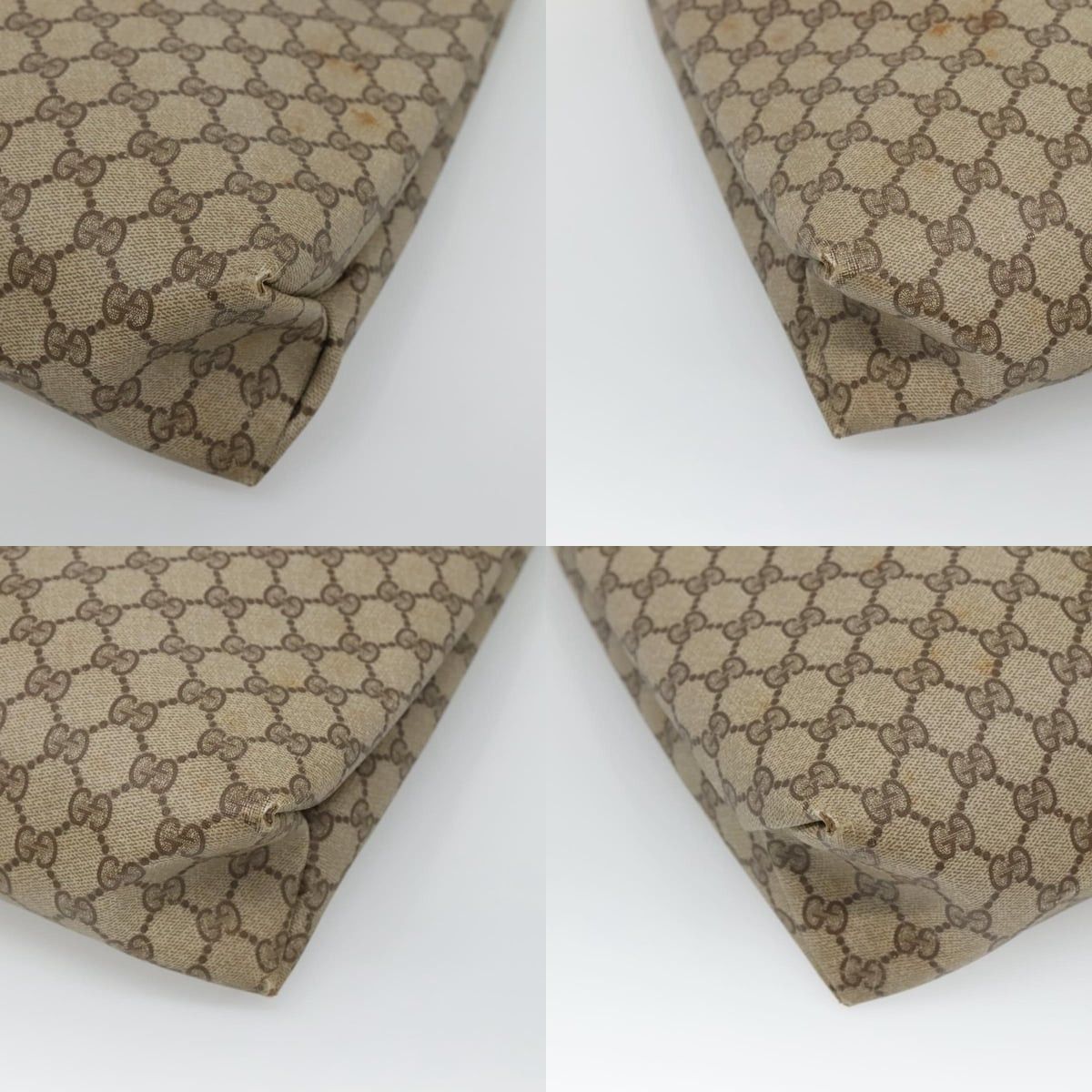 Gucci GUCCI GG Supreme Tote Bag Pvc Beige 41 02 109 Size ONE SIZE - 10 Thumbnail