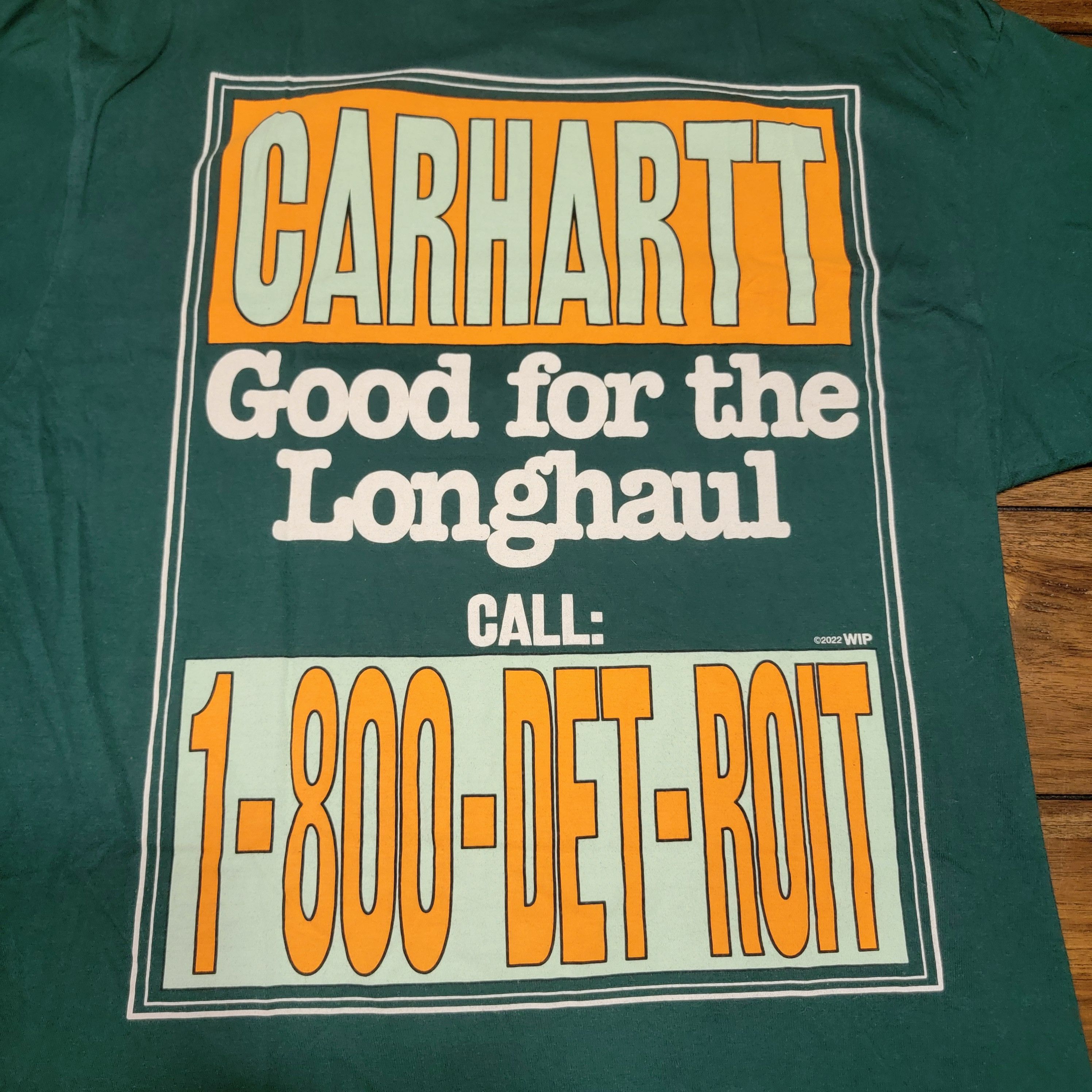 Carhartt Carhartt SS Unisex Tee "Good For The Longhaul" - Size Large Size US L / EU 52-54 / 3 - 2 Thumbnail