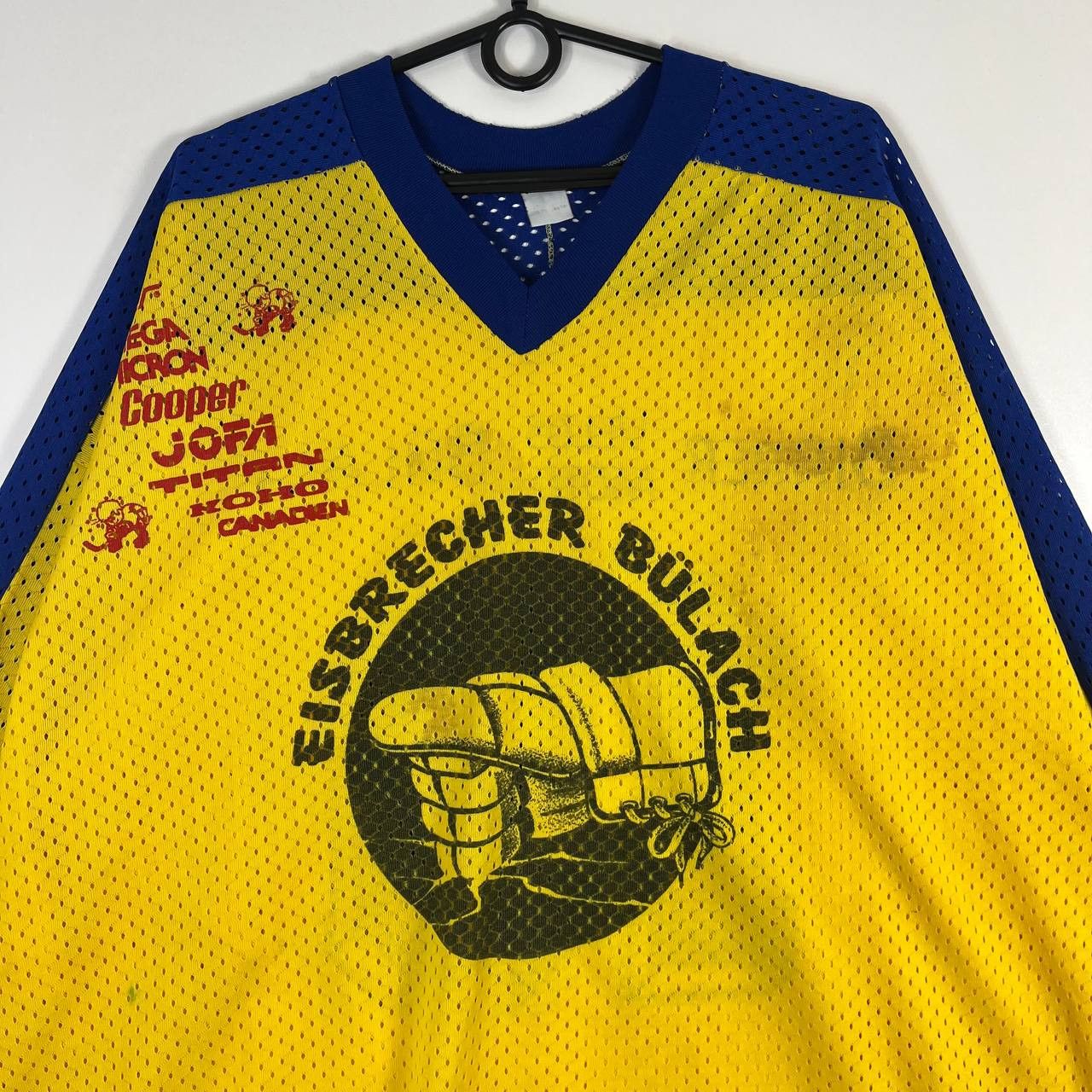 Other Vintage Swiss Ice Hockey Jersey EVB EHC Bulach #19 Size XXL Size US XXL / EU 58 / 5 - 2 Thumbnail