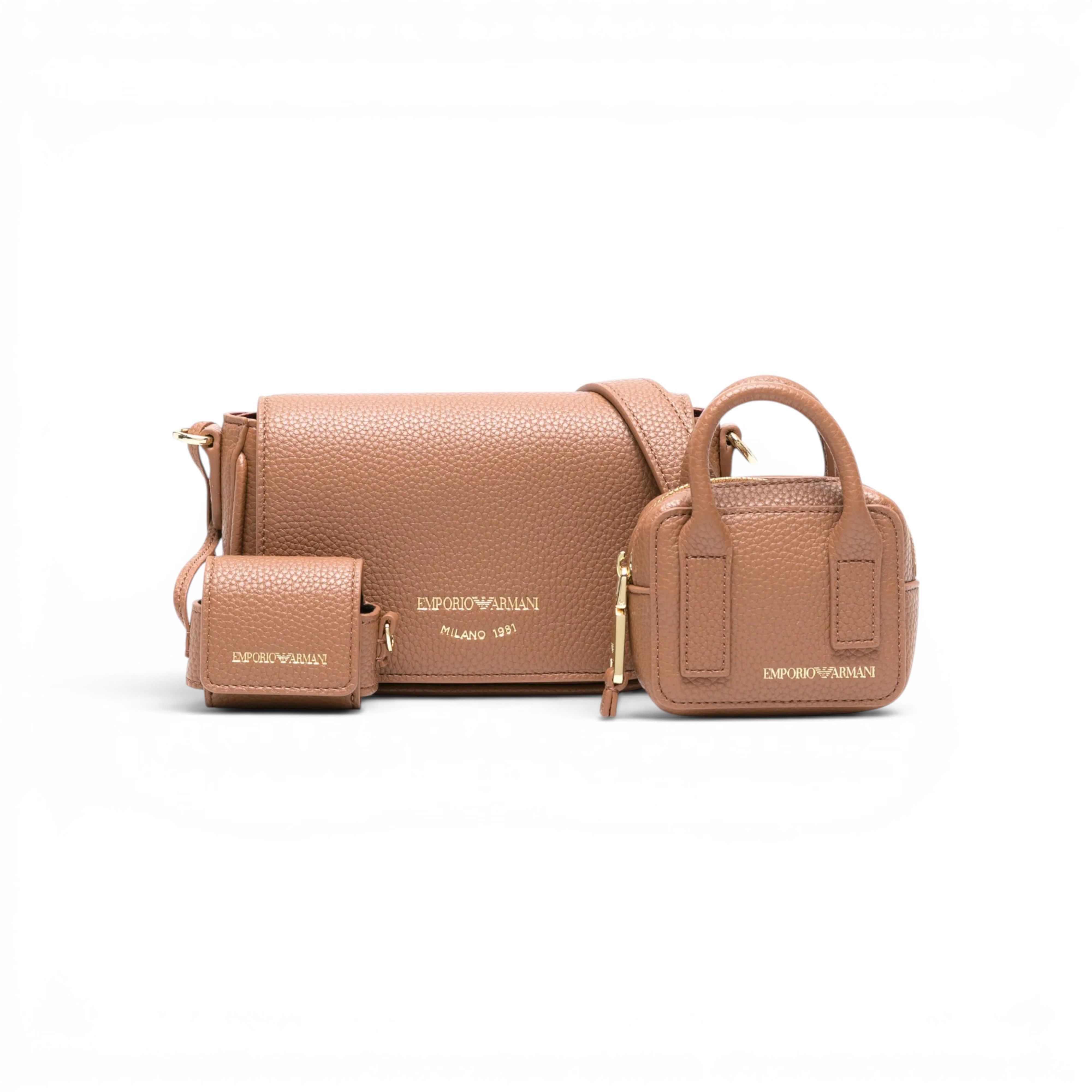Emporio Armani EMPORIO ARMANI BEIGE CROSSBODY BAG Size ONE SIZE - 1 Thumbnail