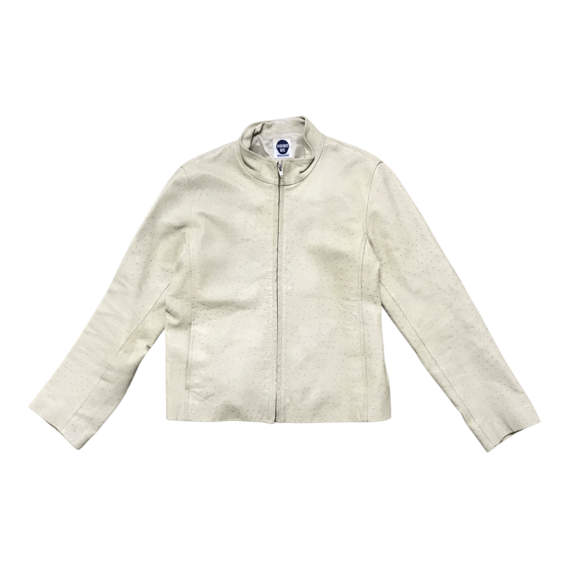 Hiroko Koshino Homme × Japanese Brand Hiroko Koshino Ostrich Leather Jacket Size US S / EU 44-46 / 1 - 1 Thumbnail