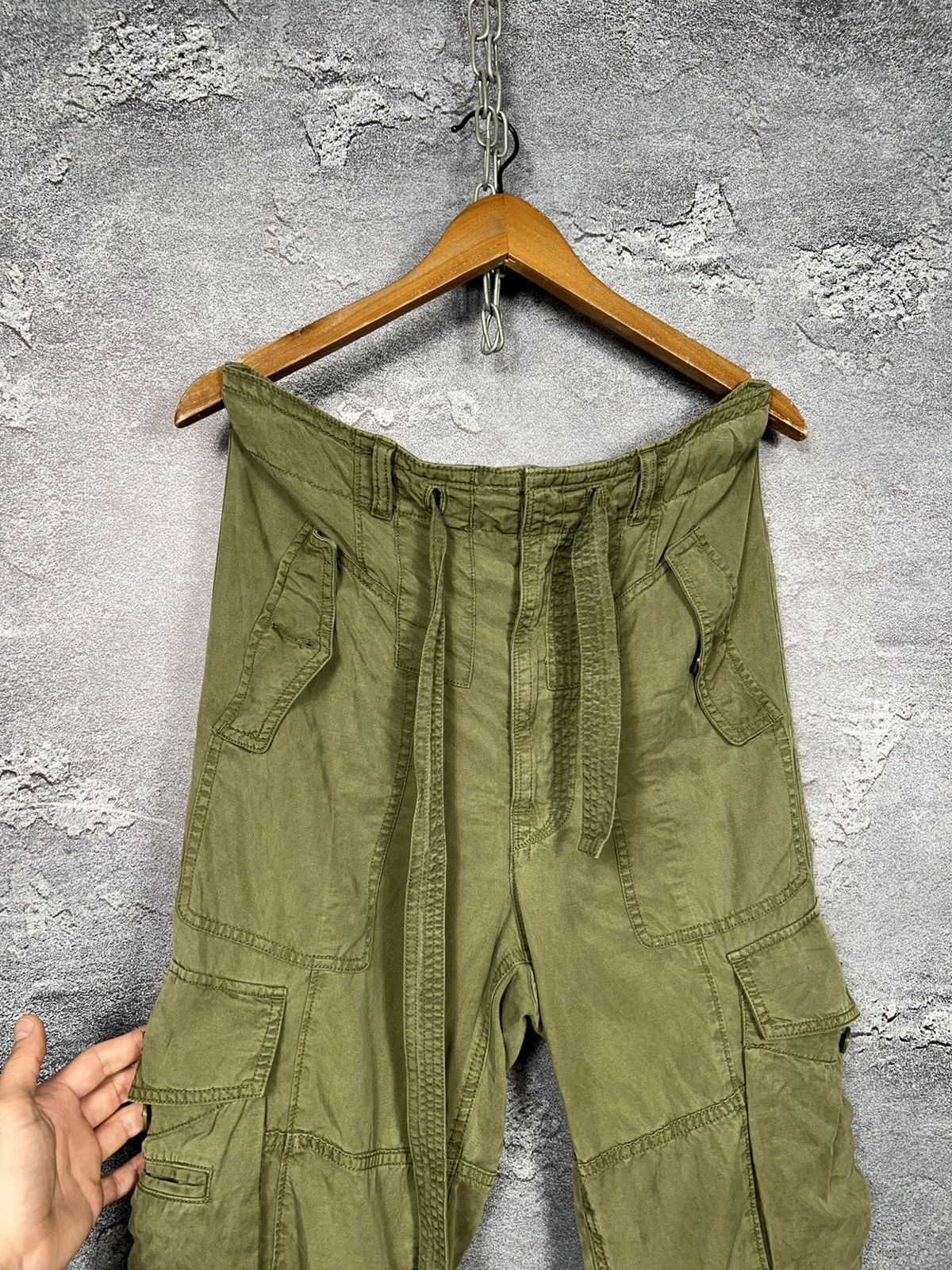 Ralph Lauren Ralph Lauren Cargo Cotton Army Style Khaki Pants Size 27" / US 4 / IT 40 - 2 Thumbnail