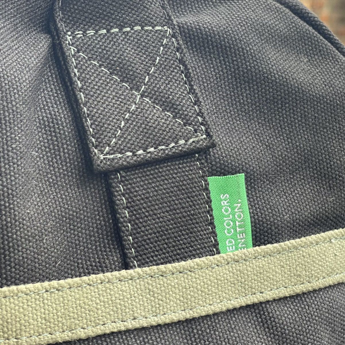 United Colors Of Benetton United Color of Benetton Cotton Shoulder Bag/Mini Luggage Size ONE SIZE - 3 Thumbnail