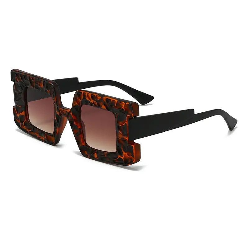 Japanese Brand × Vintage Design Leo Brown Sunglasses Y2k Retro Vintage Style Size ONE SIZE - 1 Thumbnail