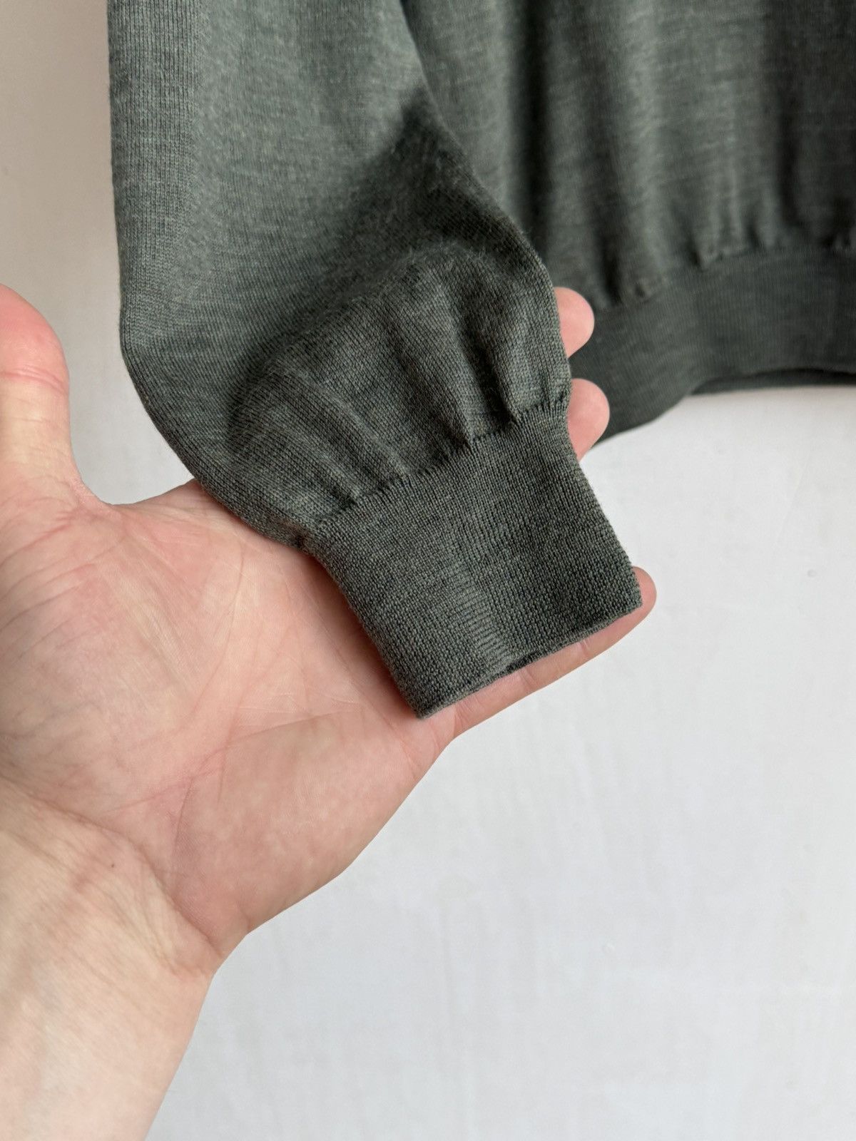 Oliver Sweeney Oliver Sweeney Merino Wool 1/3 zip jumper size L Size US L / EU 52-54 / 3 - 5 Thumbnail