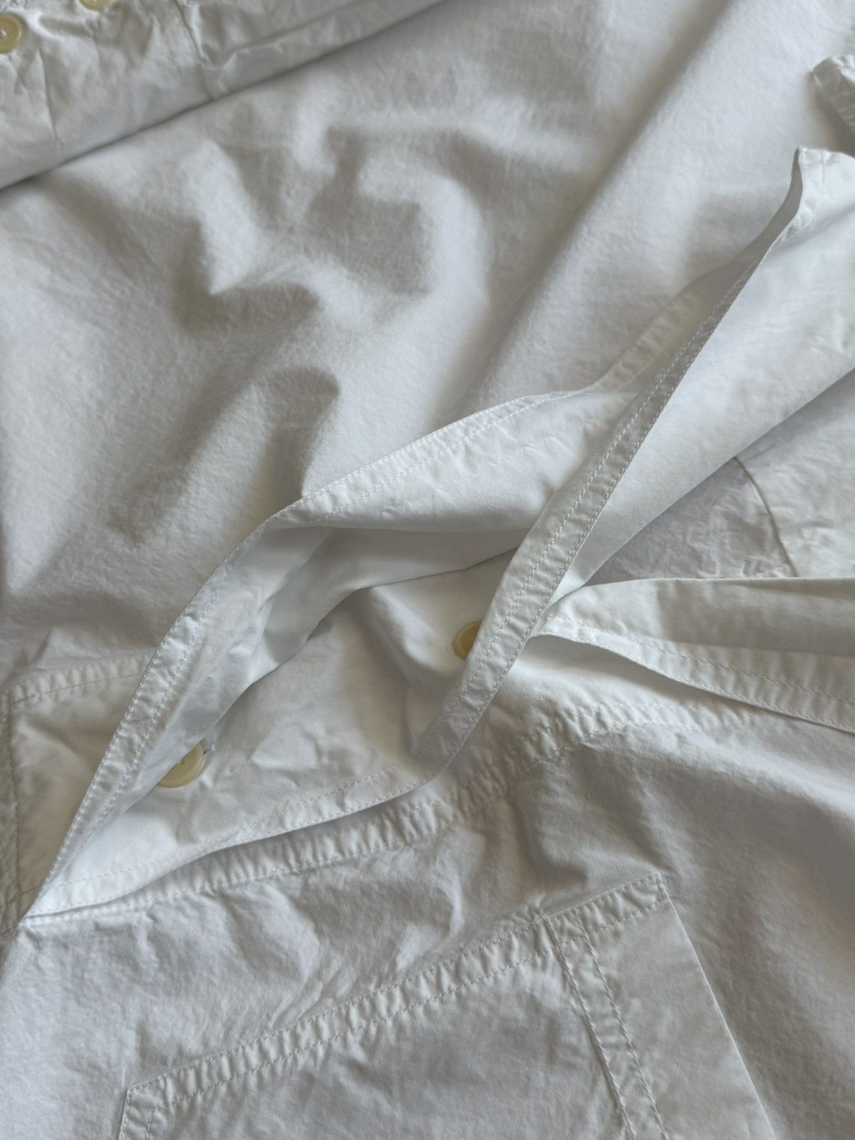 Other Bagutta white long oversized button down dress 3/4 sleeve Size S / US 4 / IT 40 - 8 Thumbnail