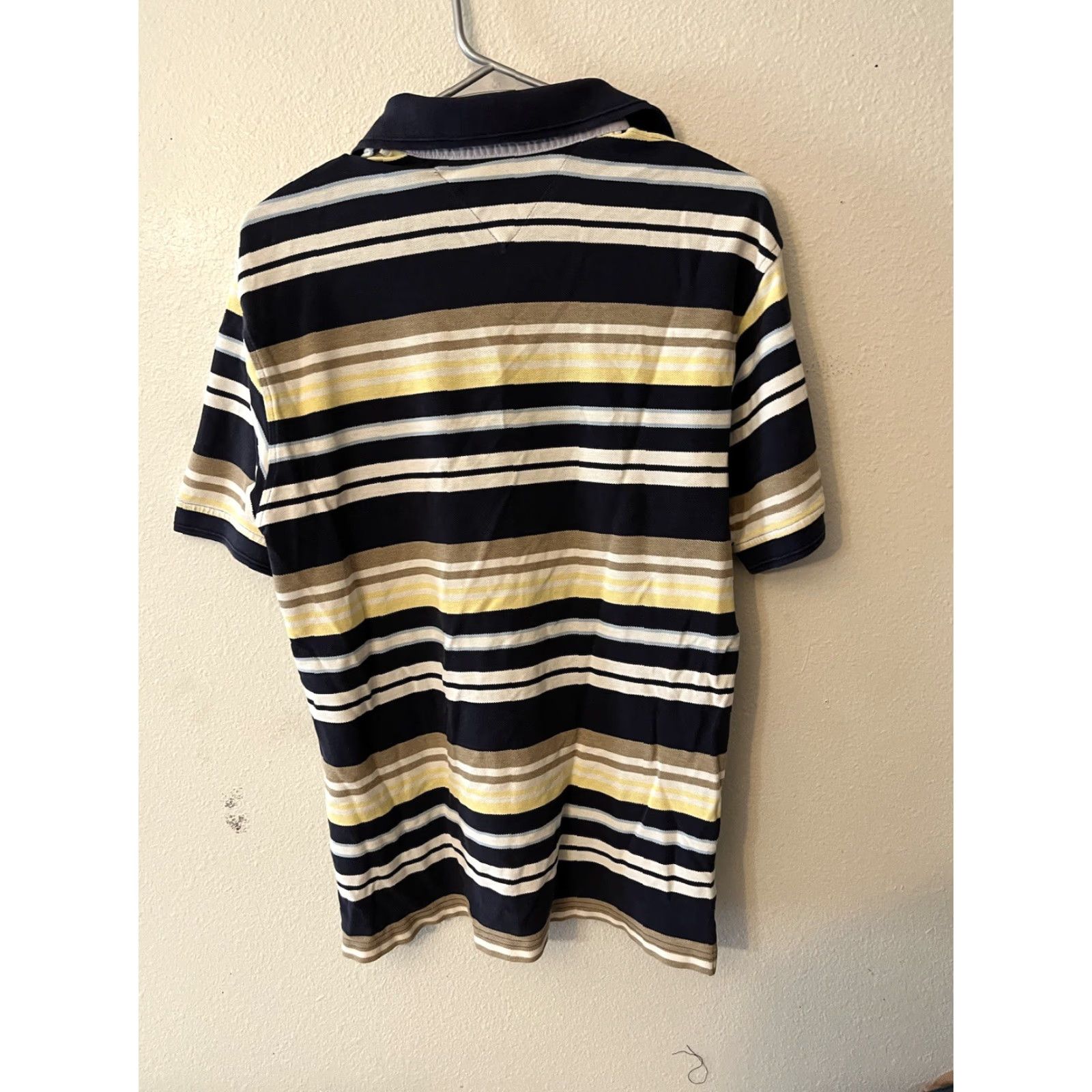 Tommy Hilfiger TOMMY HILFIGER Slim Fit Short Sleeve Polo Multicolor Striped Men’s Size L Size US L / EU 52-54 / 3 - 2 Thumbnail