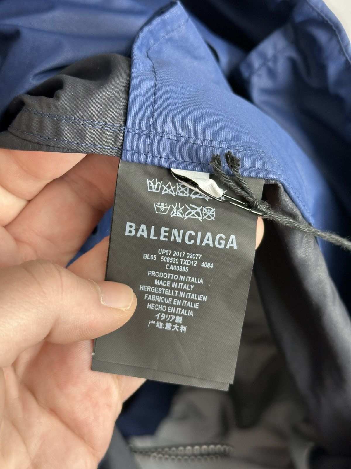 Balenciaga Balenciaga Spring 2018 Look 37 Convertible jacket Size US S / EU 44-46 / 1 - 8 Thumbnail