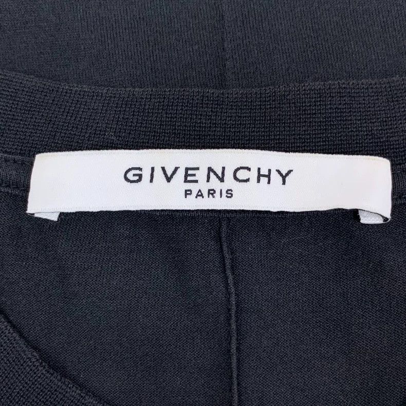 Givenchy Givenchy Black Butterfly Print Cotton Crew Neck T-Shirt Size US XS / EU 42 / 0 - 5 Thumbnail