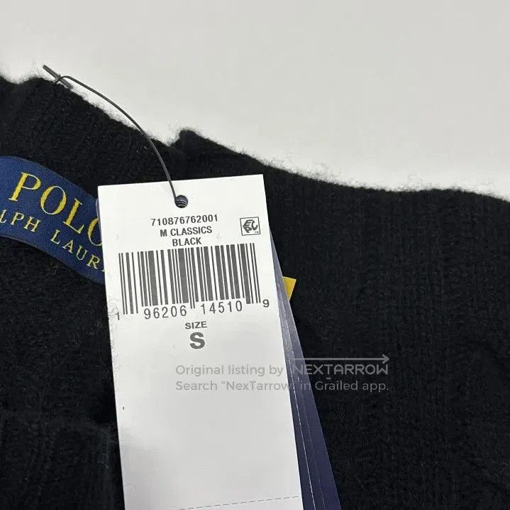 Polo Ralph Lauren Polo Ralph Lauren Solid Logo Cable Knit Wool Sweater. Size US S / EU 44-46 / 1 - 3 Thumbnail