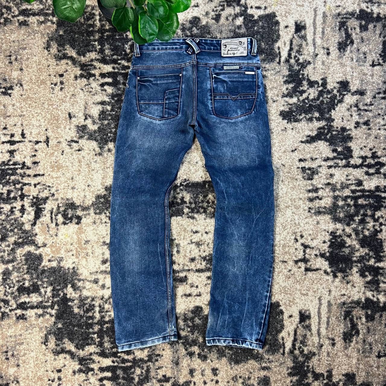 Diesel Diesel Luxury Mini Logo Distressed Style Denim Jeans Size US 32 / EU 48 - 1 Thumbnail