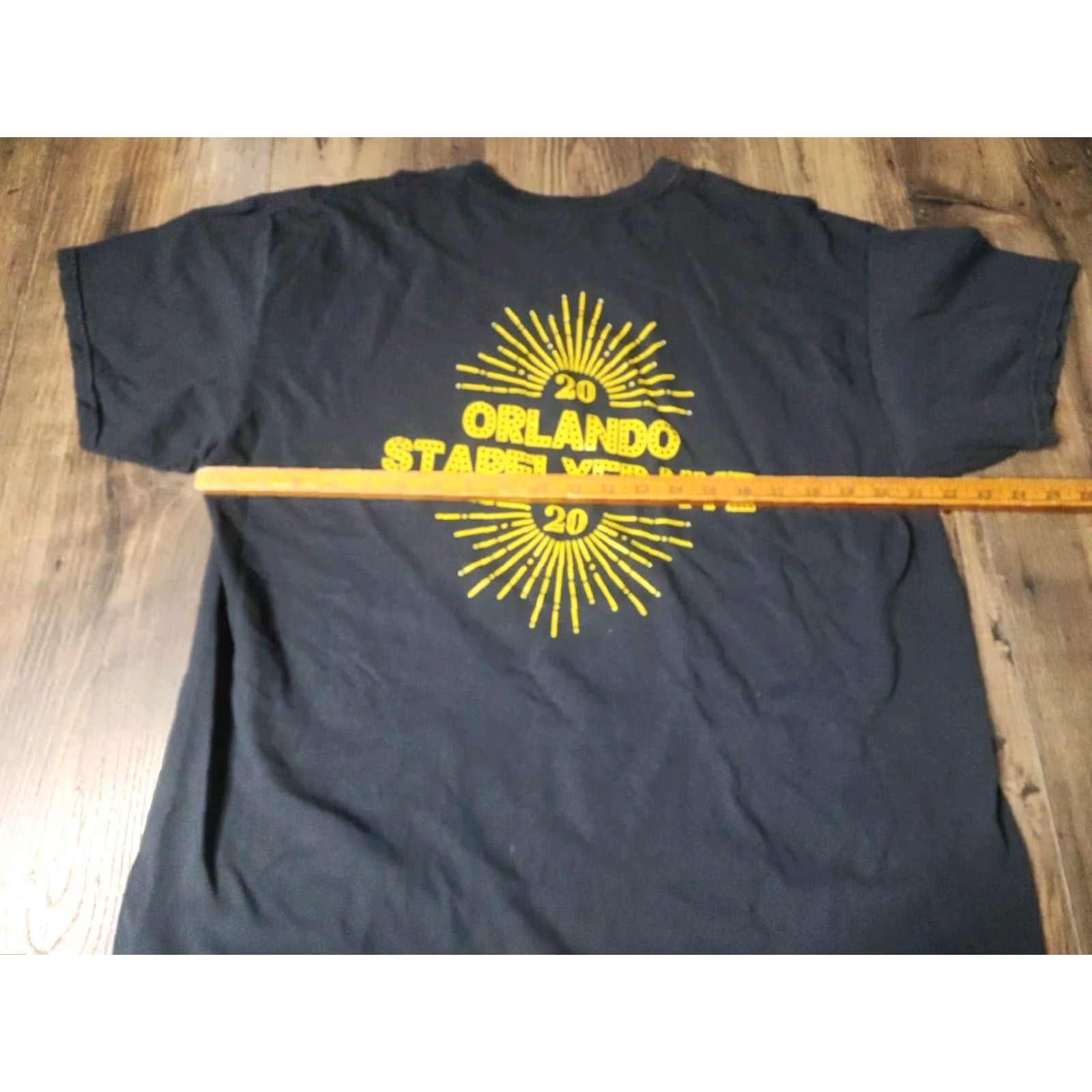 Gildan Starflyer 2020 New Years Eve Double Sided T Shirt Black XL Gildan Mens Short Sleeve Cotton Limited Edition Concert Tee Size US XL / EU 56 / 4 - 3 Thumbnail