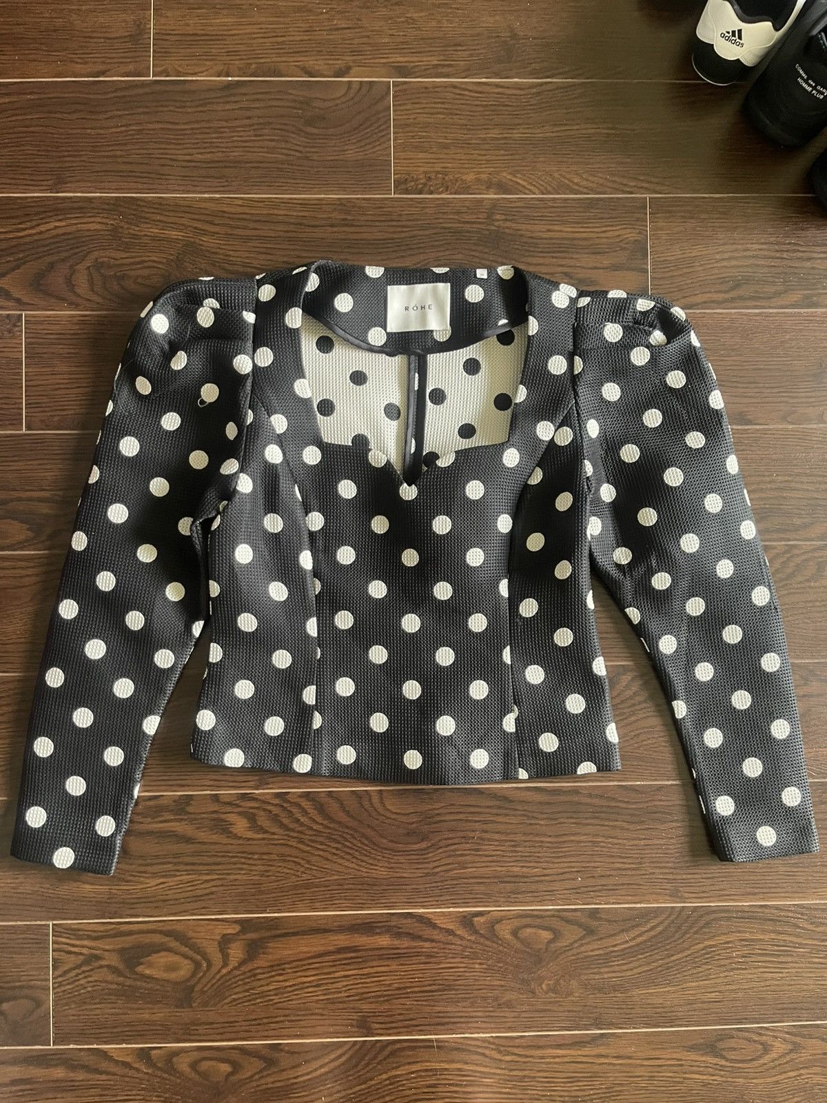 Rohe ROHE Polka Dot Top Size L / US 10 / IT 46 - 2 Thumbnail