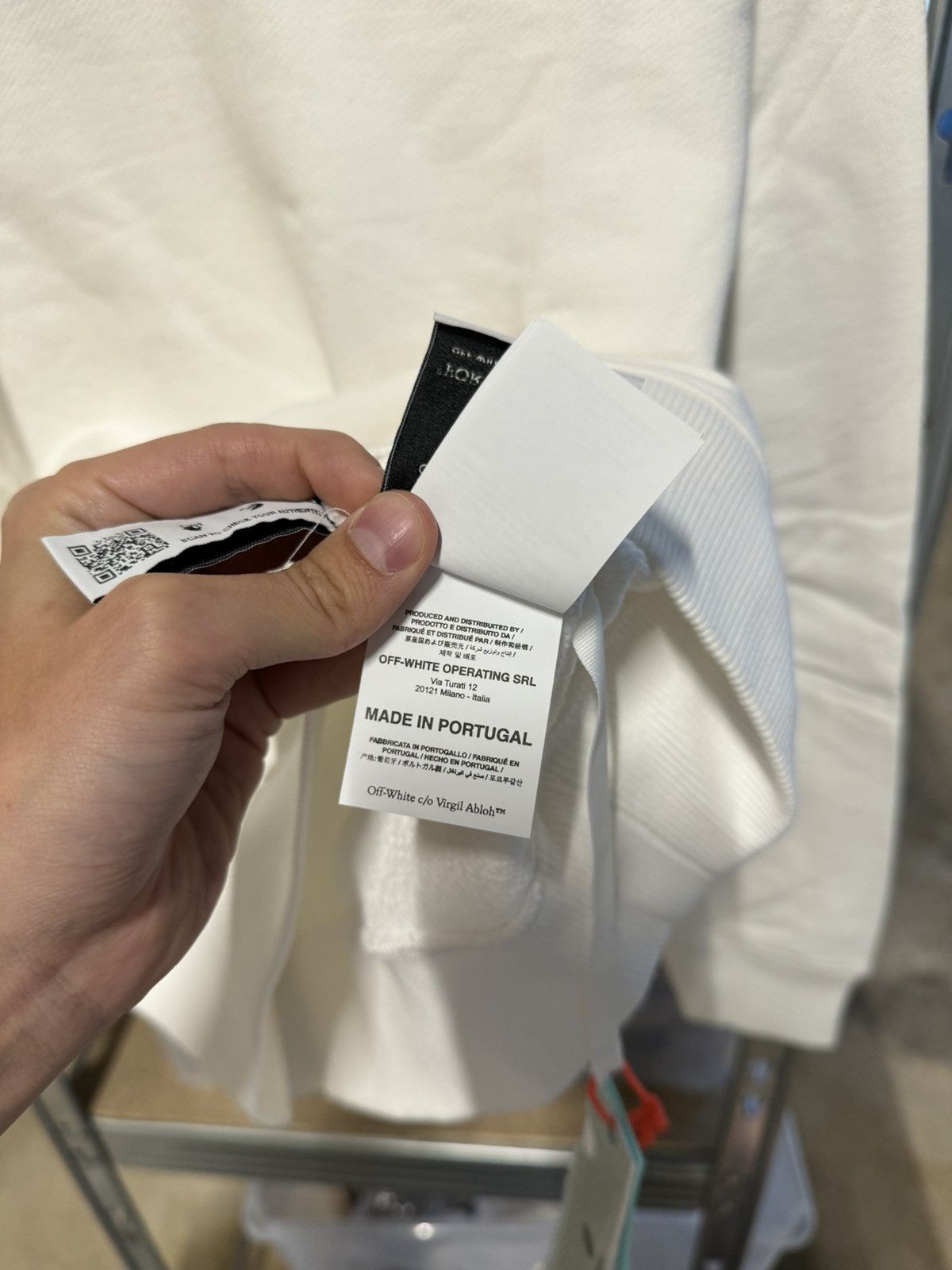 Off-White Off-White Logo Sweatshirt NEW 650$ Size US S / EU 44-46 / 1 - 8 Thumbnail