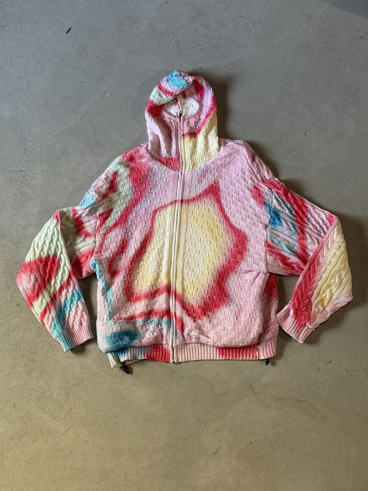 Bad Son BAD SONPINK SPCTRM KNIT JACKET Size US XL / EU 56 / 4 - 2 Thumbnail