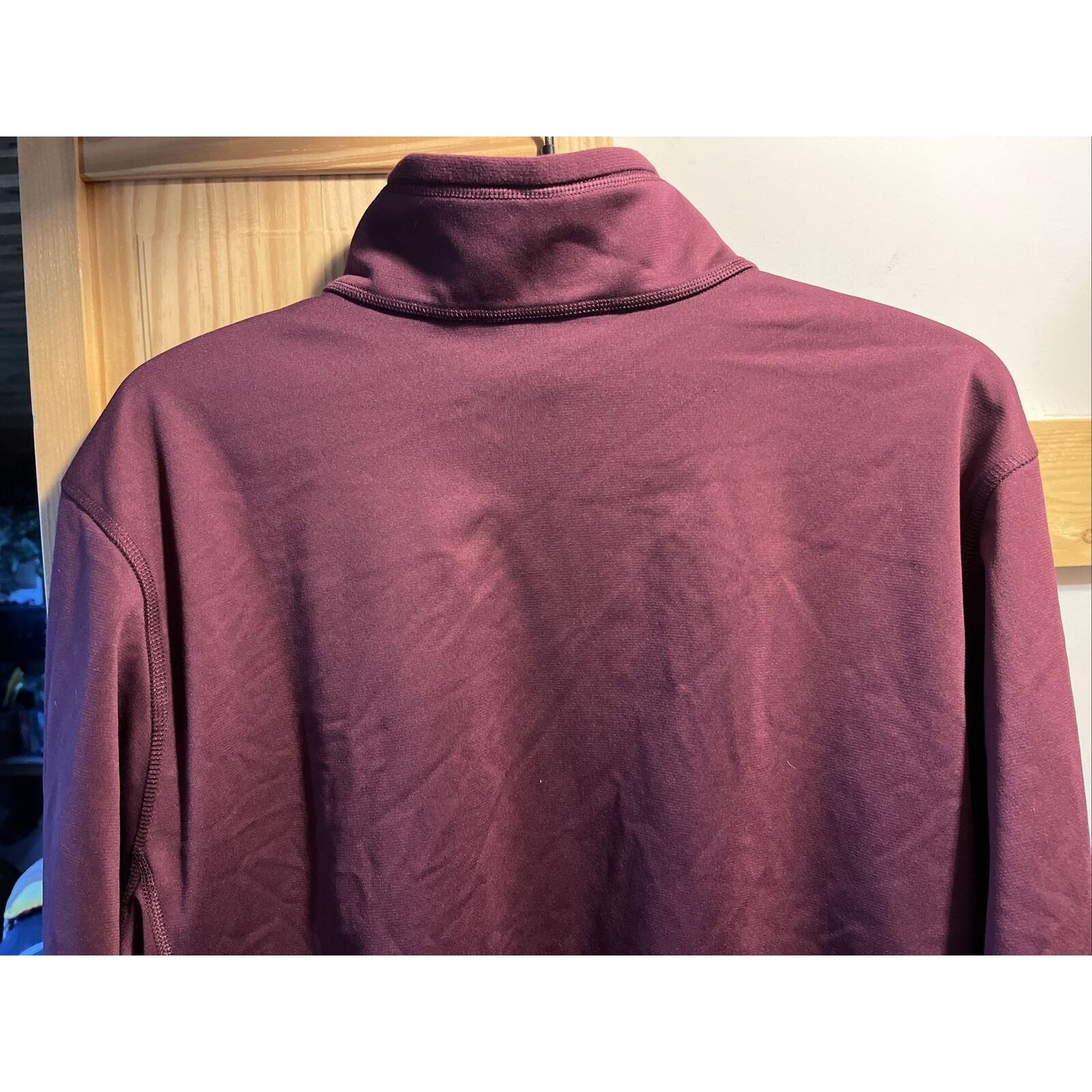 The North Face The North Face Men's L Maroon LS 1/2 Zip Polyester Jacket Size US L / EU 52-54 / 3 - 8 Thumbnail