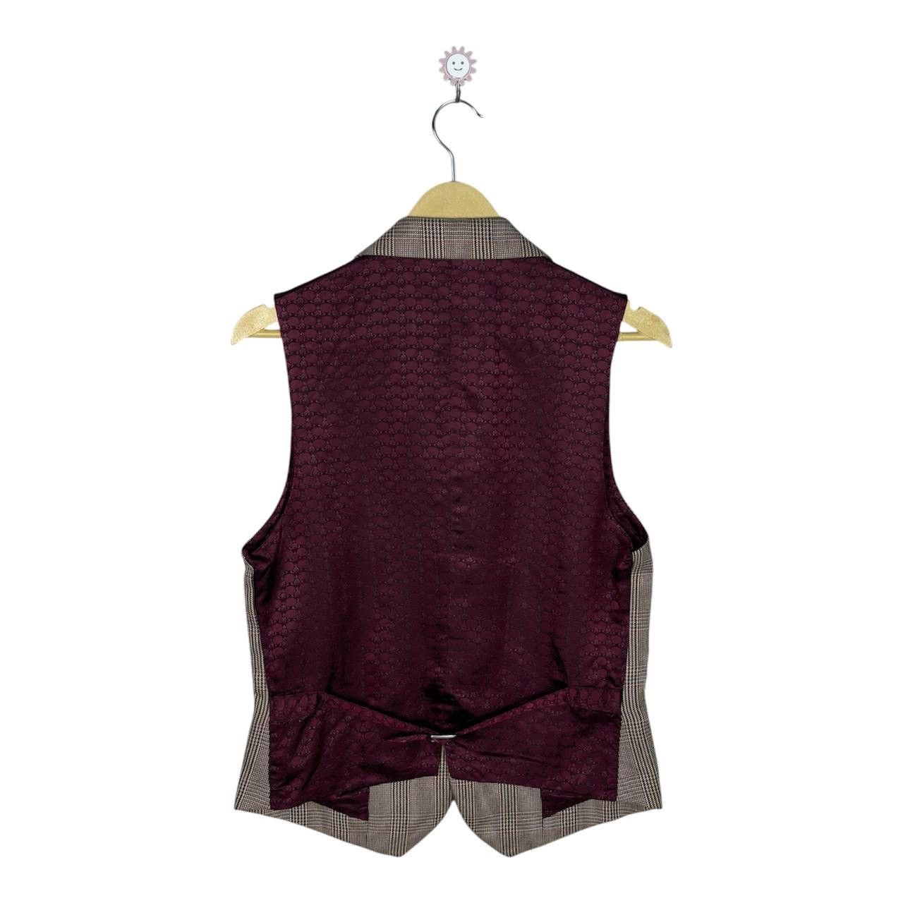 Vivienne Westwood Vivienne Westwood Man Brown Check Vest Size US S / EU 44-46 / 1 - 2 Thumbnail
