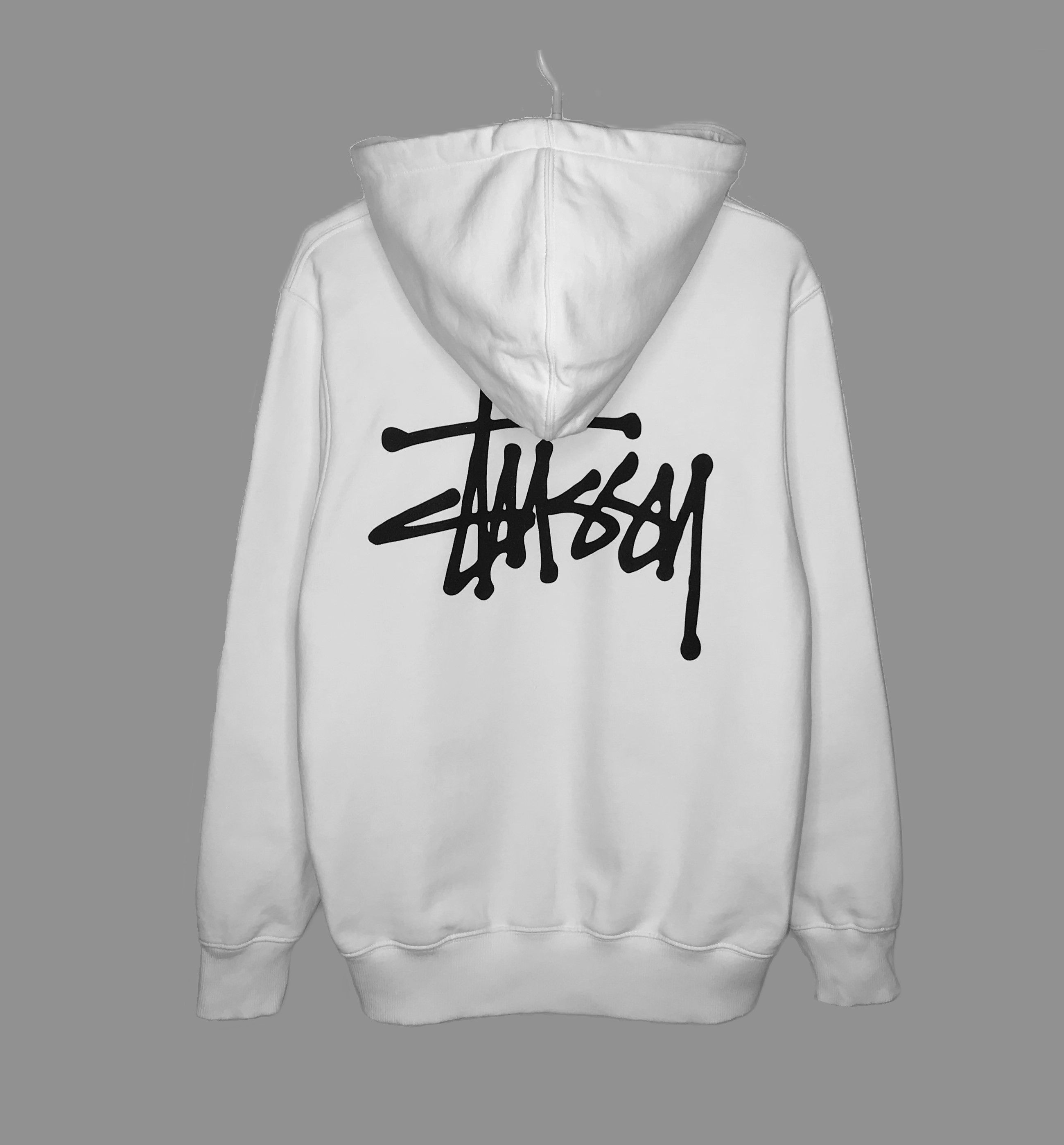 Stussy Stussy Basic Hoodie Pigment Dyed Pullover Unisex White Size US XS / EU 42 / 0 - 3 Thumbnail