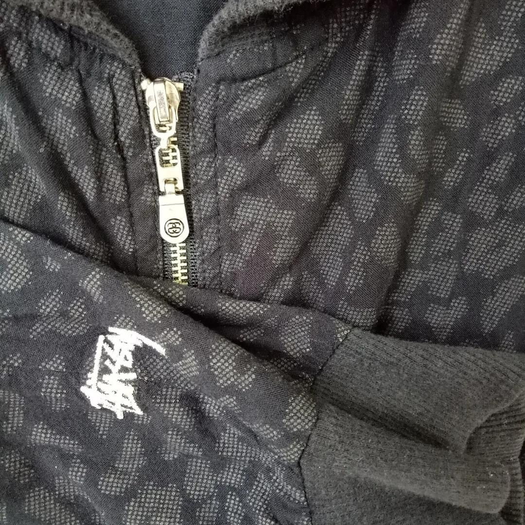 Stussy ✅ STUSSY FULLPRINT Rayon hoodies jacket hip hop rap sweater Size US M / EU 48-50 / 2 - 9 Thumbnail