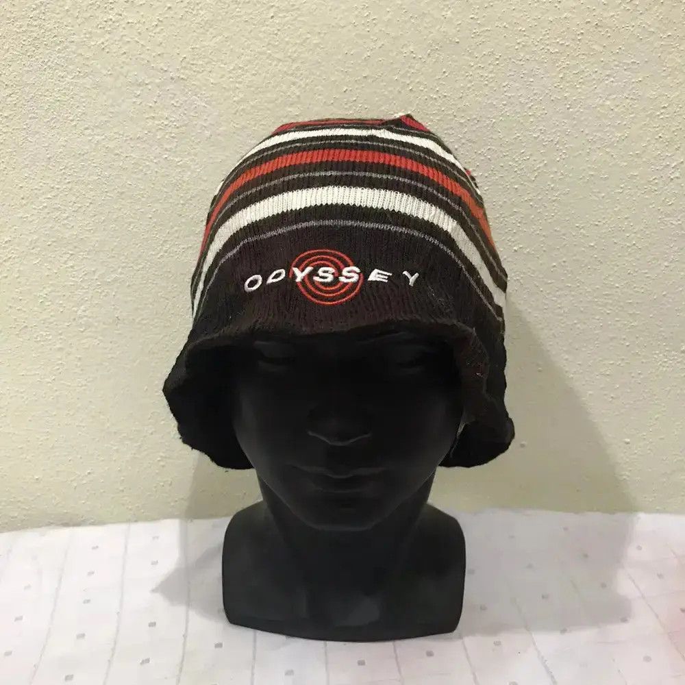 Vintage Odyssey Stripe Design Beanie Hat Size ONE SIZE - 2 Thumbnail