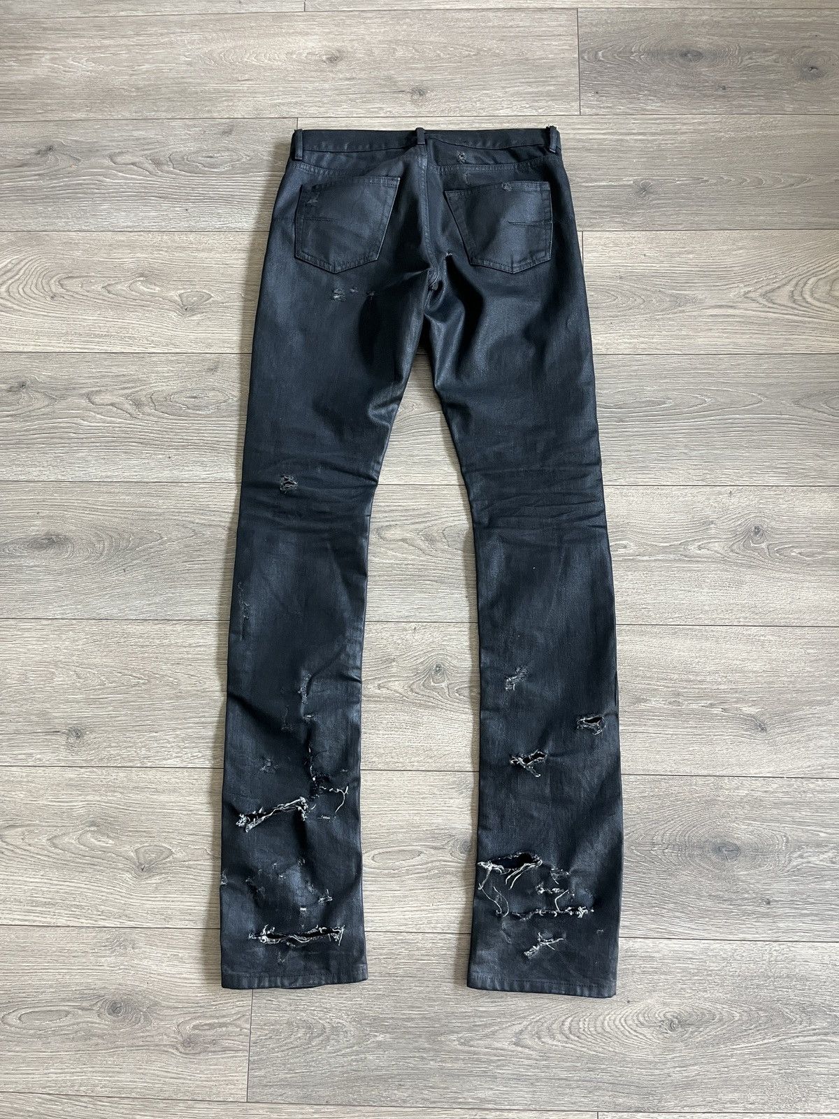 Dior Dior ss04 strip denim Size US 29 - 2 Thumbnail