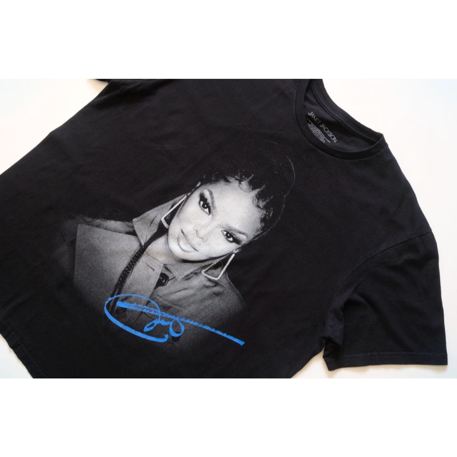 Vintage VINTAGE JANET JACKSON TOGETHER AGAIN VTG Y2K RETRO PORTRAIT GRAPHIC R&B MUSIC T SHIRT LG Size US L / EU 52-54 / 3 - 4 Thumbnail