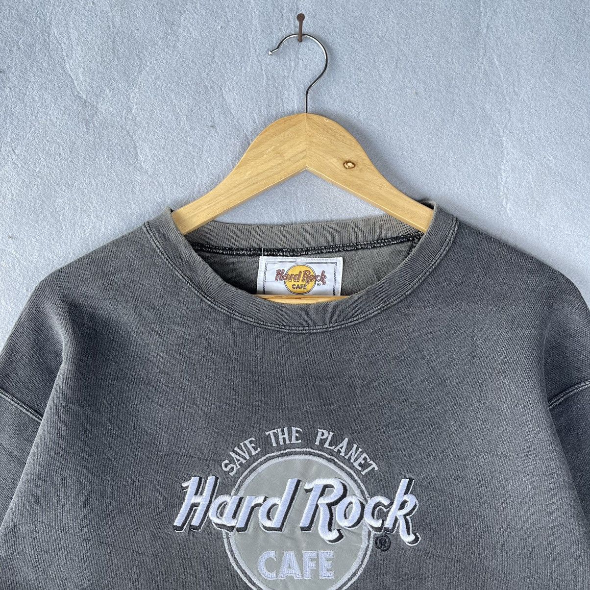 Hard Rock Cafe Vintage 1990s Hard Rock Cafe Hollywood Sweatshirt Size US S / EU 44-46 / 1 - 2 Thumbnail