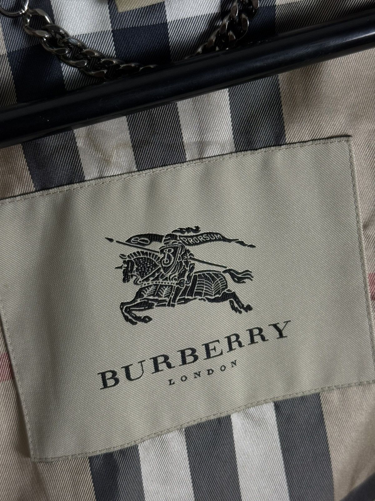 Burberry BURBERRY PRORSUM Nylon Belted Women’s Double Trench Coat Size M / US 6-8 / IT 42-44 - 15 Thumbnail