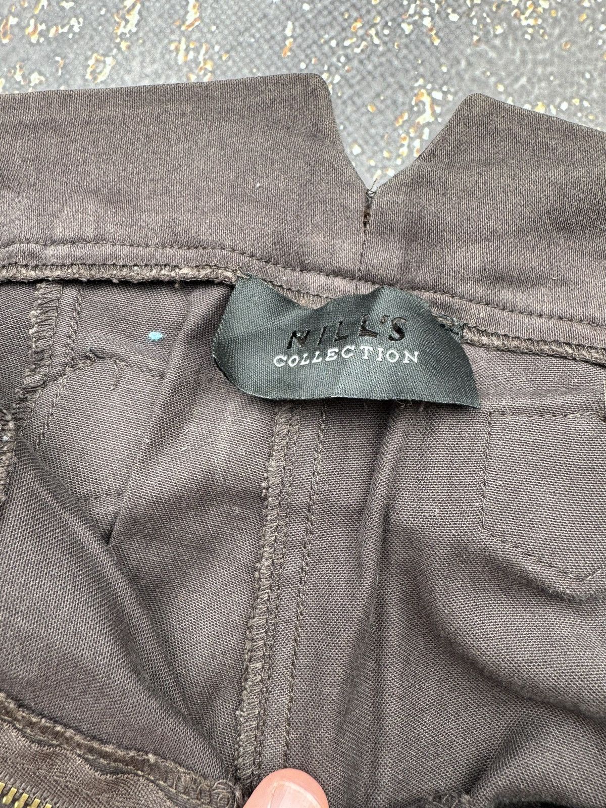 Other Vintage Multi Pocket Zipped Bondage Pants Size 26" / US 2 / IT 38 - 5 Thumbnail