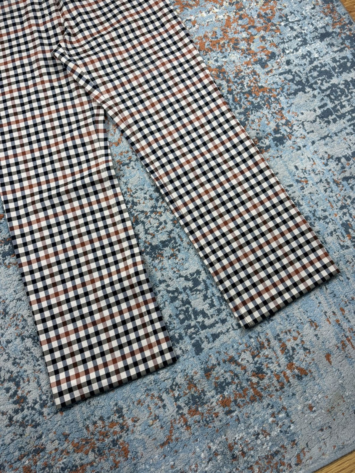 DAKS × Vintage Vintage y2k Daks London pattern checked pants straight fit Size US 32 / EU 48 - 5 Thumbnail