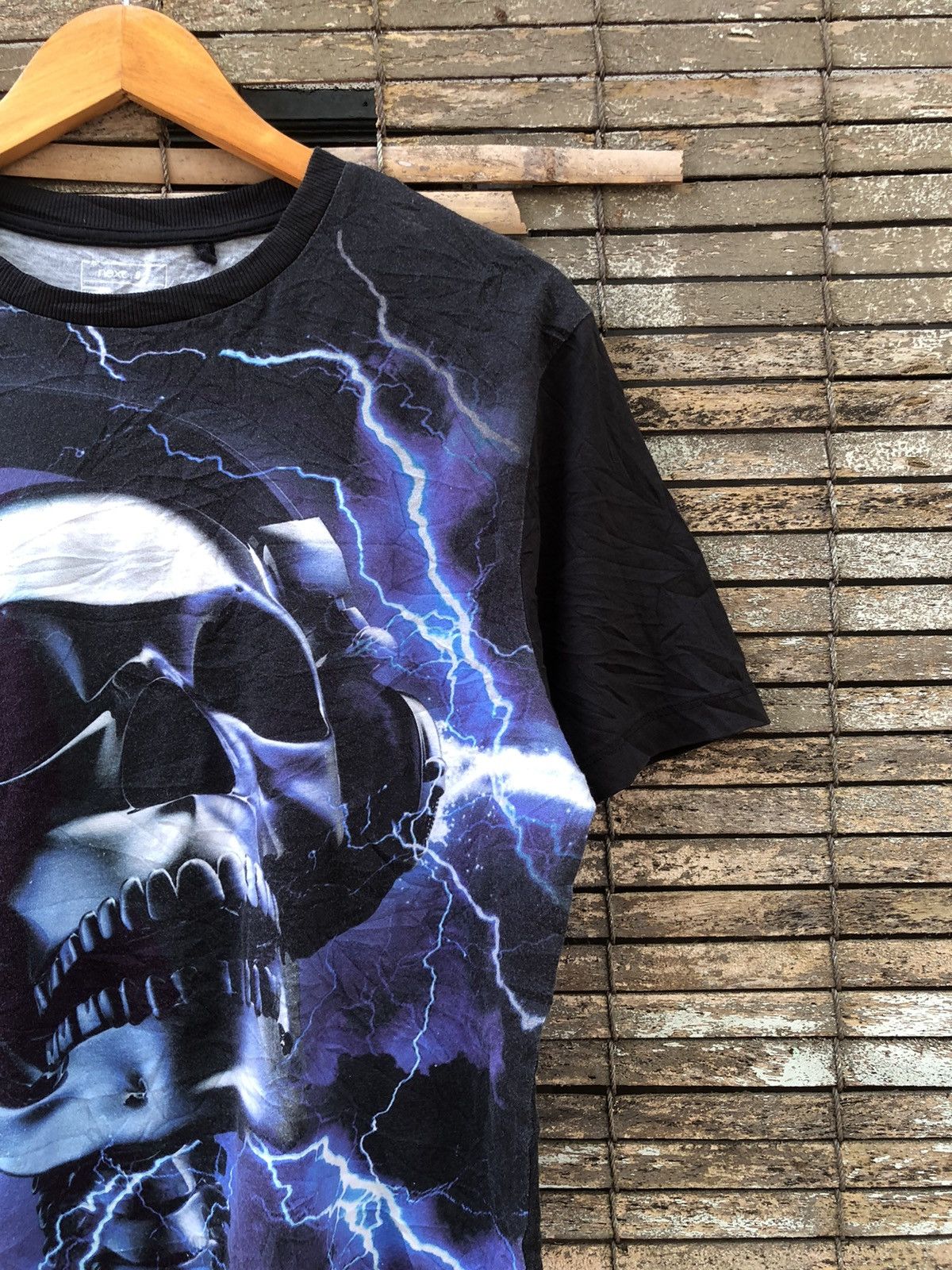 Affliction × Japanese Brand Japanese Brand Next 82 OVP Flame Skull Tee Size US L / EU 52-54 / 3 - 7 Thumbnail