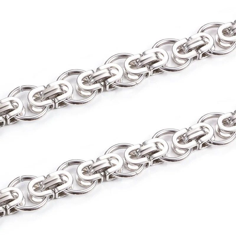 Vintage Vintage 50CM Silver Choker Necklace Size ONE SIZE - 4 Thumbnail