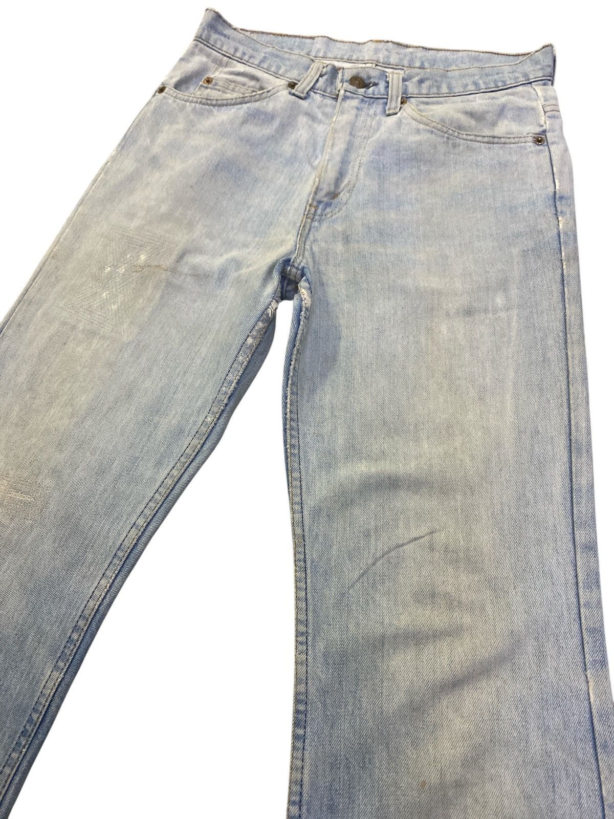 Levi's × Levi's Vintage Clothing × Vintage Vintage 70s Levi’s Jeans Orange Tab Button 8 Talon Zipper Size US 30 / EU 46 - 10 Thumbnail