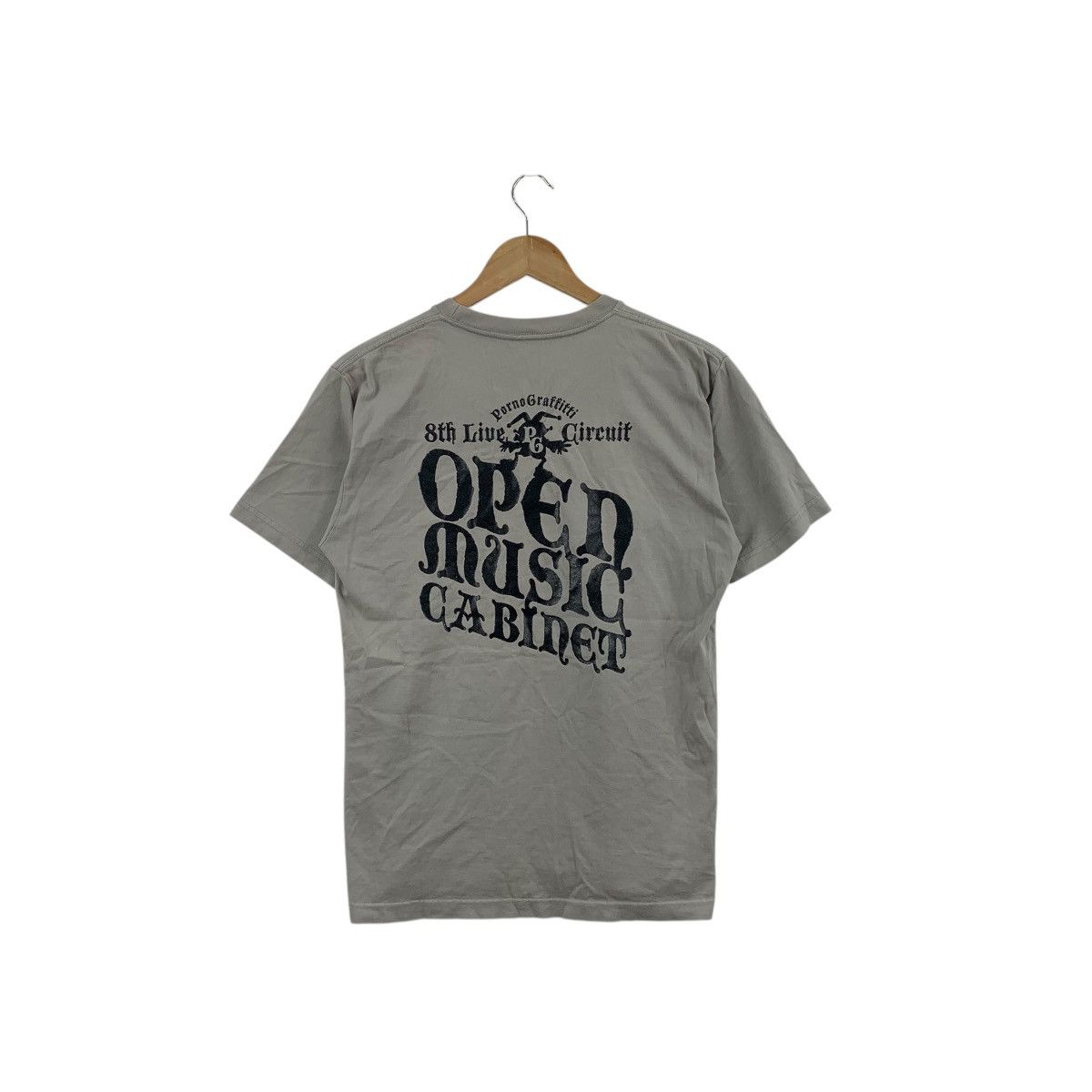 Band Tees PORNO GRAFFITTI JAPAN Band Open Music Cabinet Tee Shirt Top Size US M / EU 48-50 / 2 - 6 Thumbnail