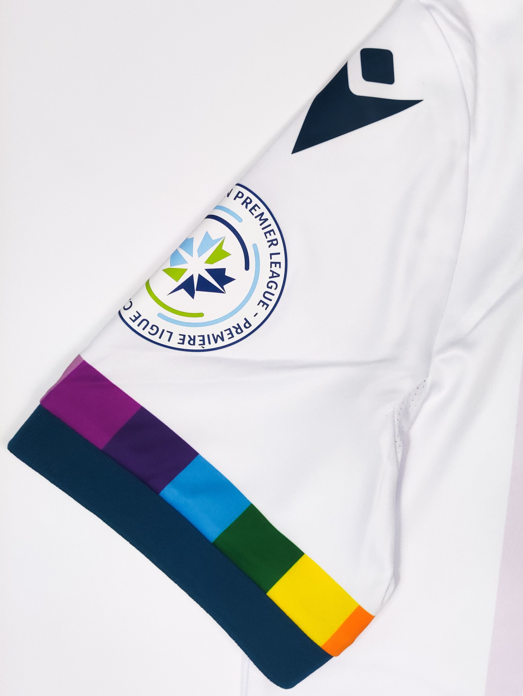 Macron York United FC 2023 Macron "Pride" Home Shirt LGBT Canada Size US M / EU 48-50 / 2 - 7 Thumbnail