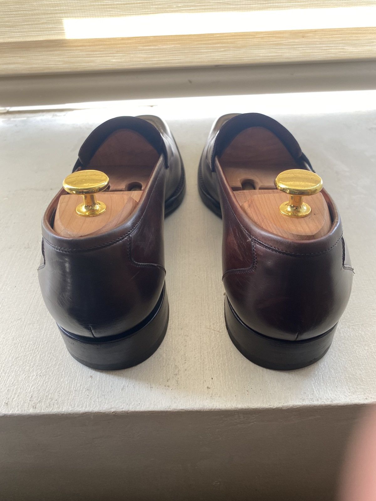 Tom Ford TOM FORD - Wessex Leather Penny Loafers - Dark brown Size US 9.5 / EU 42-43 - 3 Thumbnail