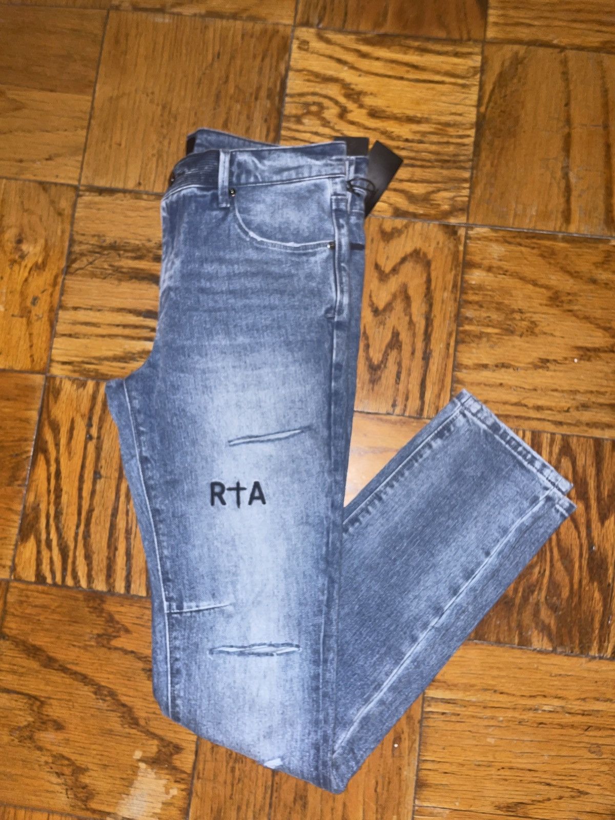 Rta Vintage ripped RTA denim jeans Size US 32 / EU 48 - 8 Thumbnail