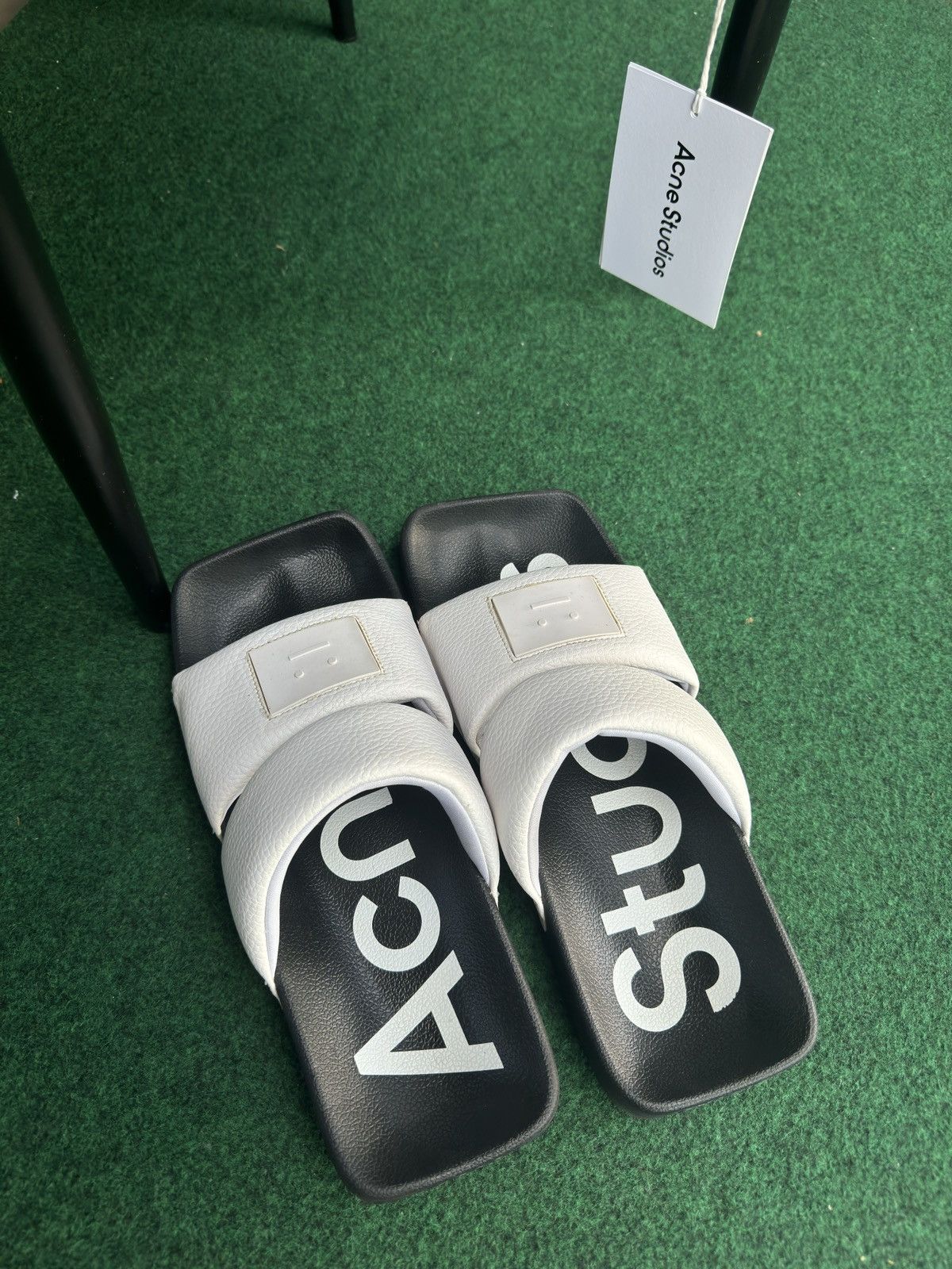 Acne Studios Acne Studios sandals shoes leather rare avant garde designer Size US 11 / EU 44 - 2 Thumbnail