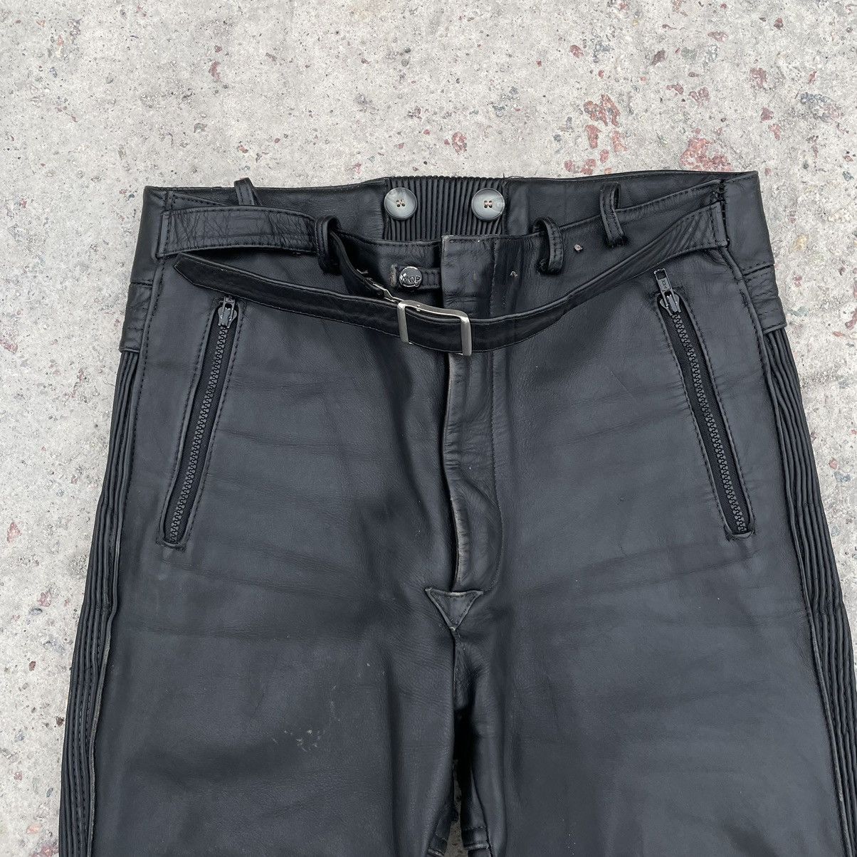 Vintage Moto Pants Real Leather Y2K 90s USA style