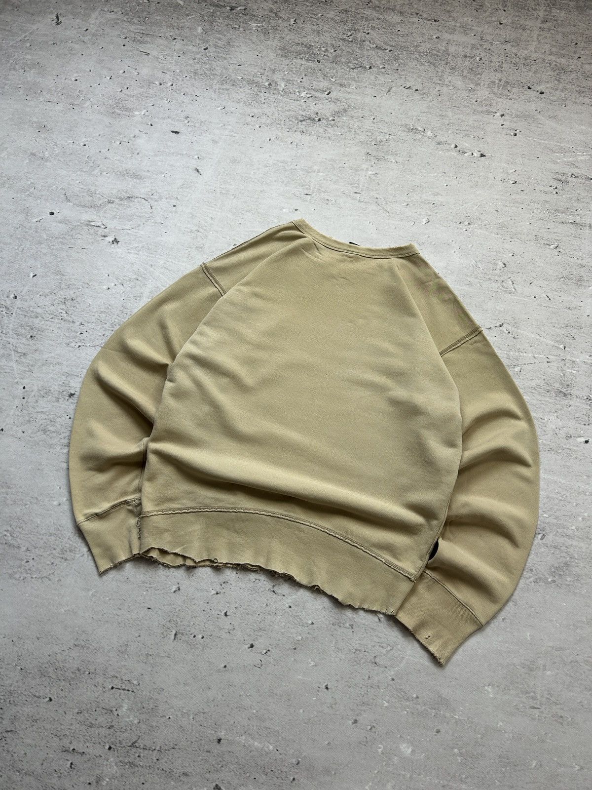 Diesel × Vintage 💥Vintage Diesel Ripped Distressed Oversized Baggy Sweatshirt Size US L / EU 52-54 / 3 - 13 Thumbnail
