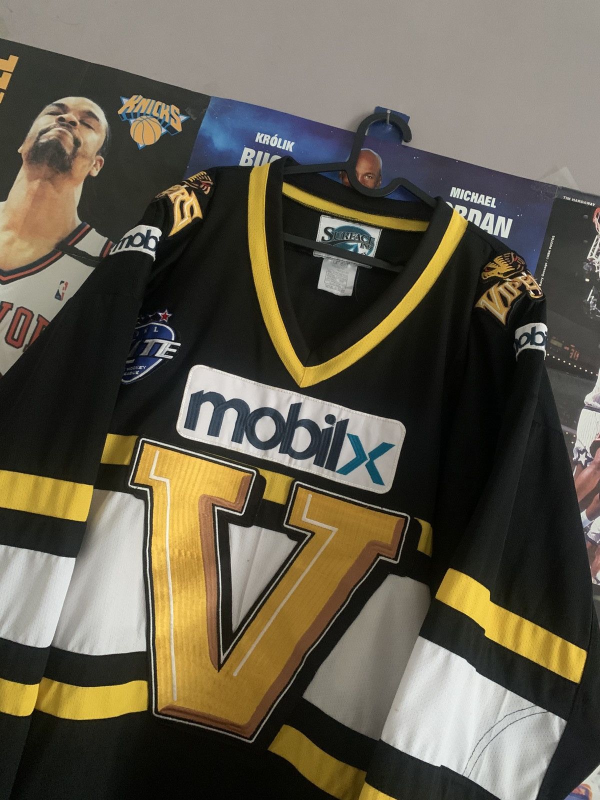 Other 2006/2007 Vintage EIHL Newcastle Vipers „V” Away Jersey Size US L / EU 52-54 / 3 - 2 Thumbnail
