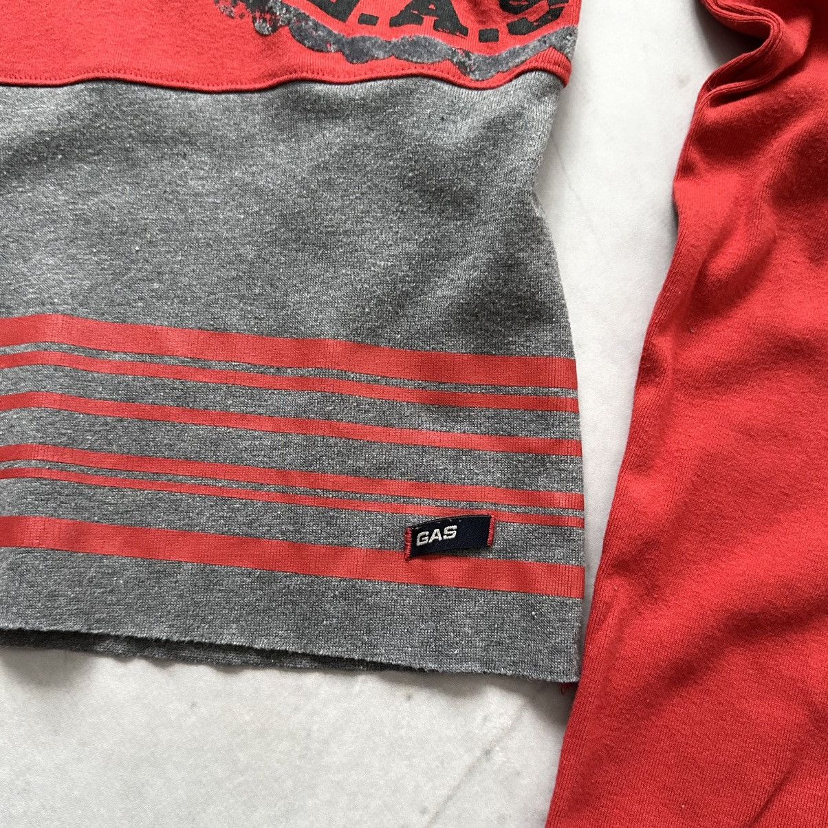 Hysteric Glamour × Undercover 00s Magnolia Striped Top Long Sleeve T Shirt Miss Sixty Vibe Size S / US 4 / IT 40 - 4 Thumbnail