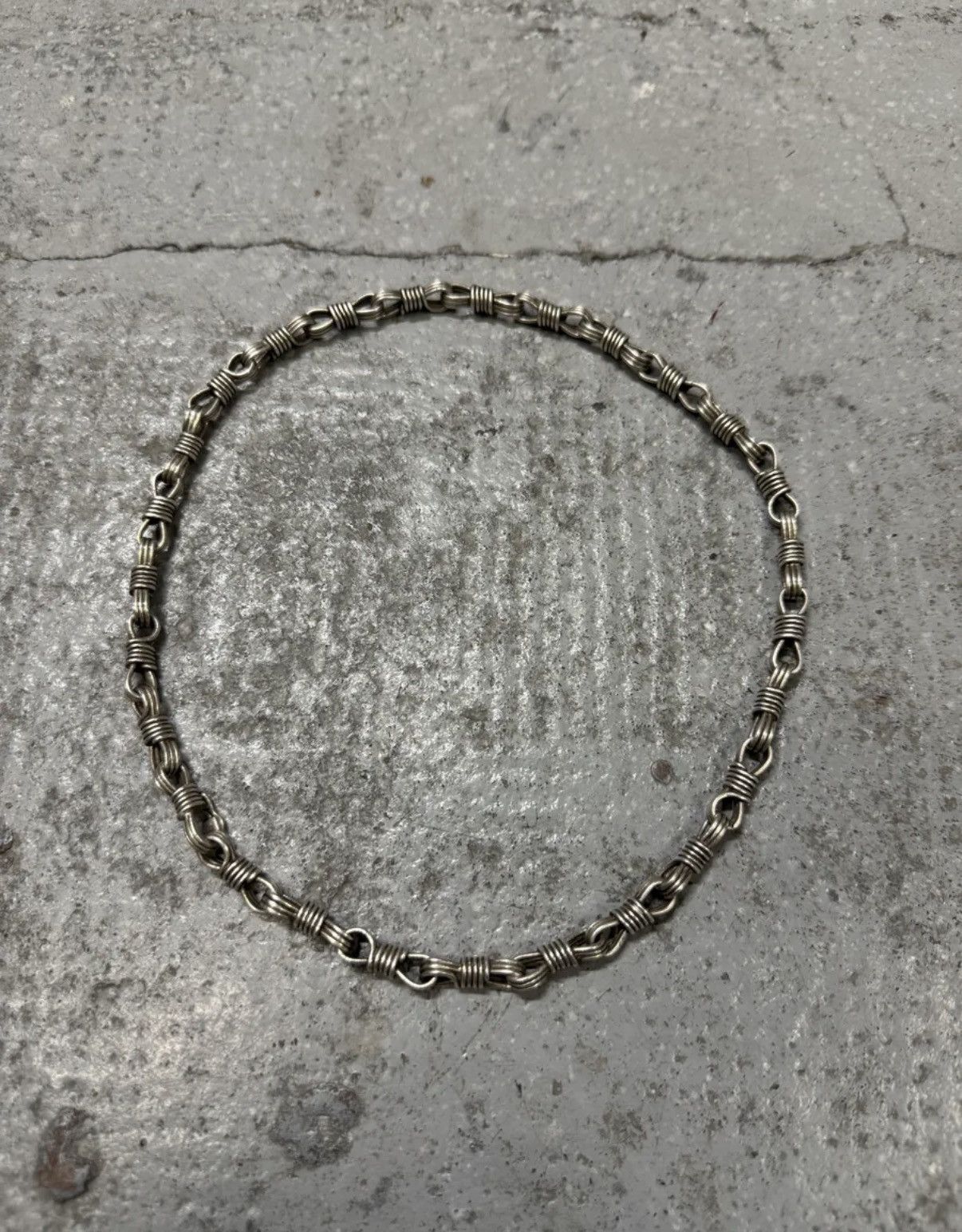 Jean Paul Gaultier Archive Jean Paul Gaultier .925 Silver Naval Chain Necklace Size ONE SIZE - 3 Thumbnail