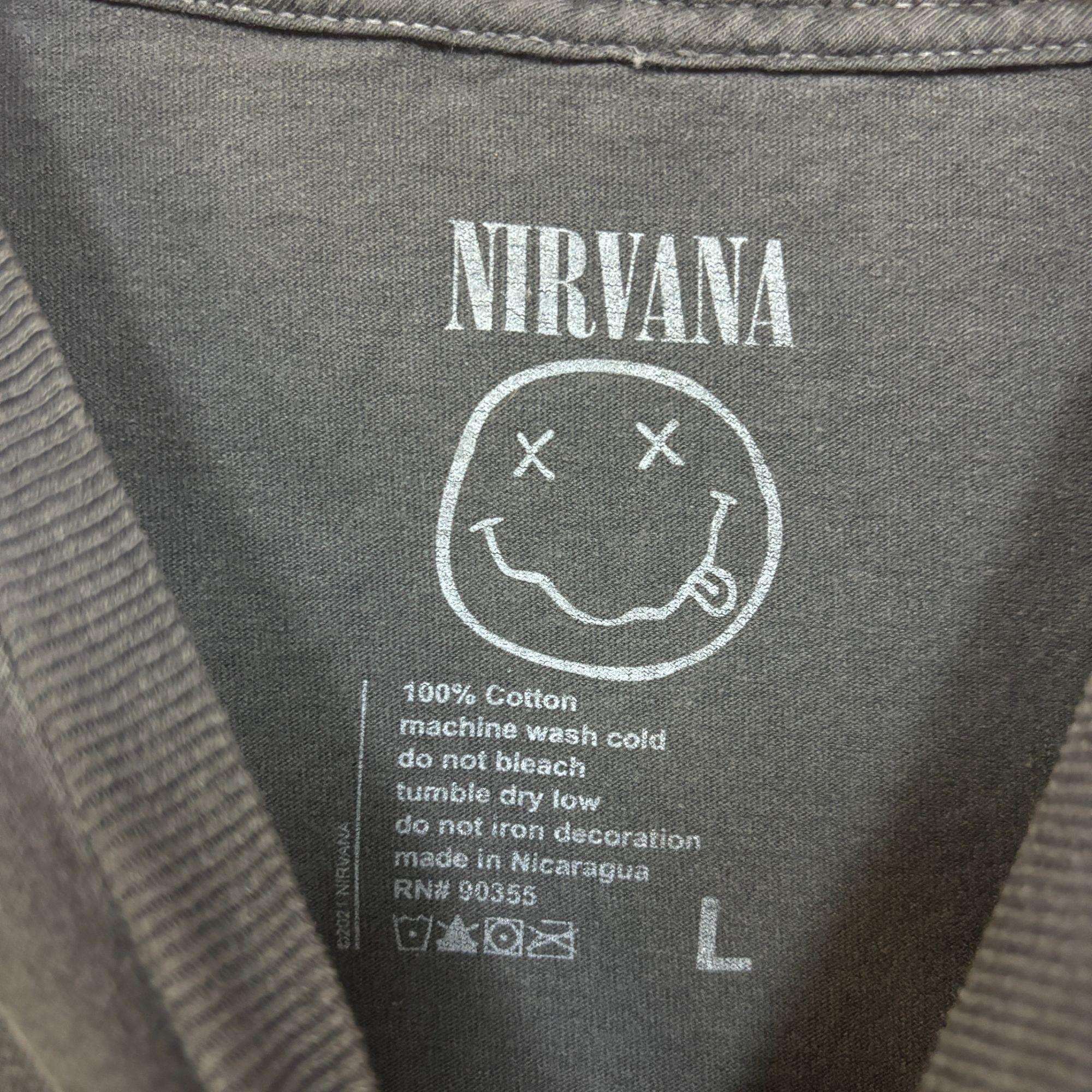 Nirvana Nirvana Grunge Live Rock Tshirt size Large Size US L / EU 52-54 / 3 - 4 Thumbnail