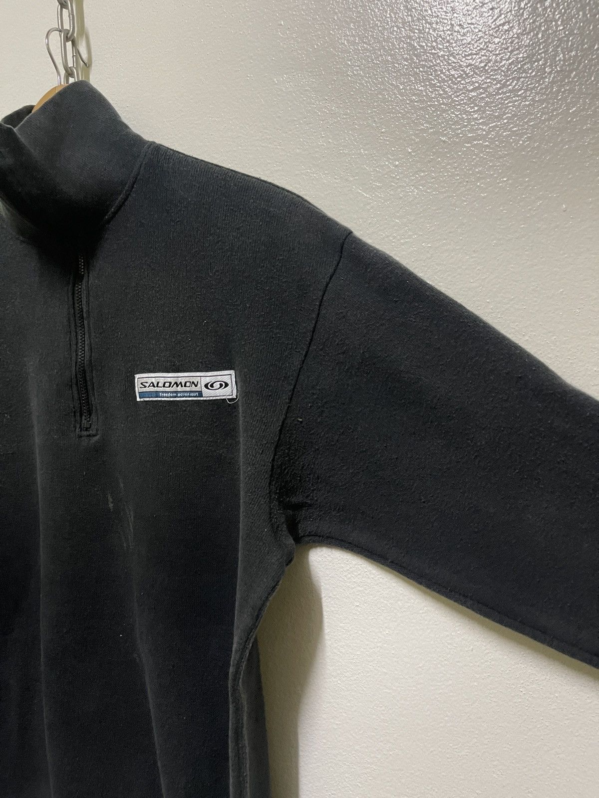 Vintage Salomon Half Zipper Long Sleeve Sun Faded Size US M / EU 48-50 / 2 - 8 Thumbnail
